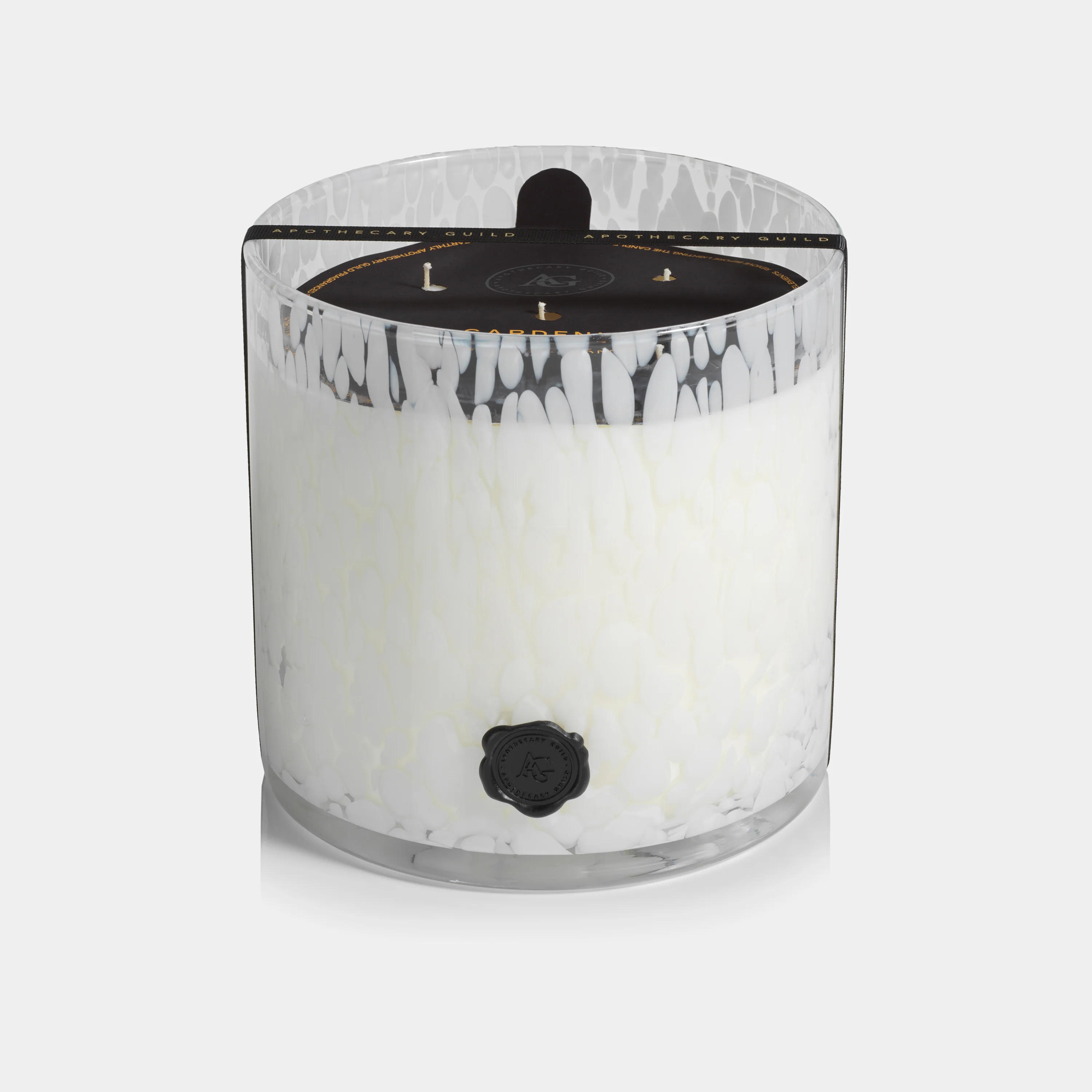 Apothecary Guild Opal Glass Five-Wick Candle, Gardenia - Image 4
