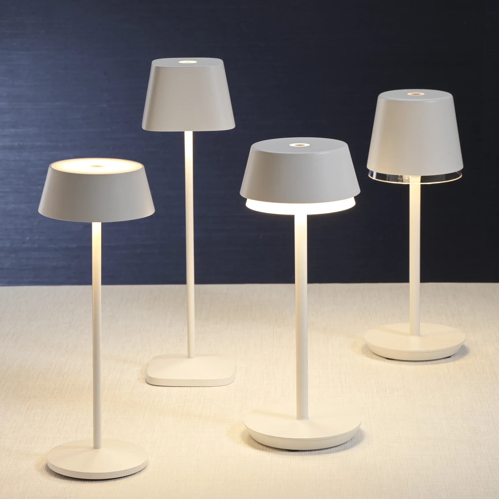ANDRIA Rechargeable Table Light - Matt White - Image 10