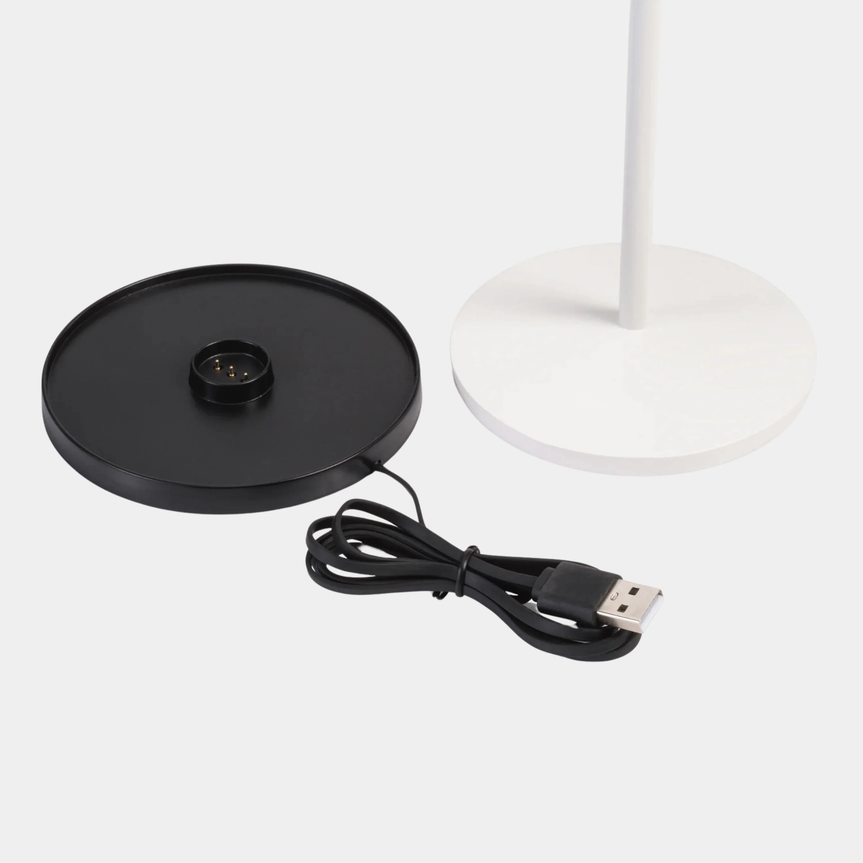 ANDRIA Rechargeable Table Light - Matt White - Image 4