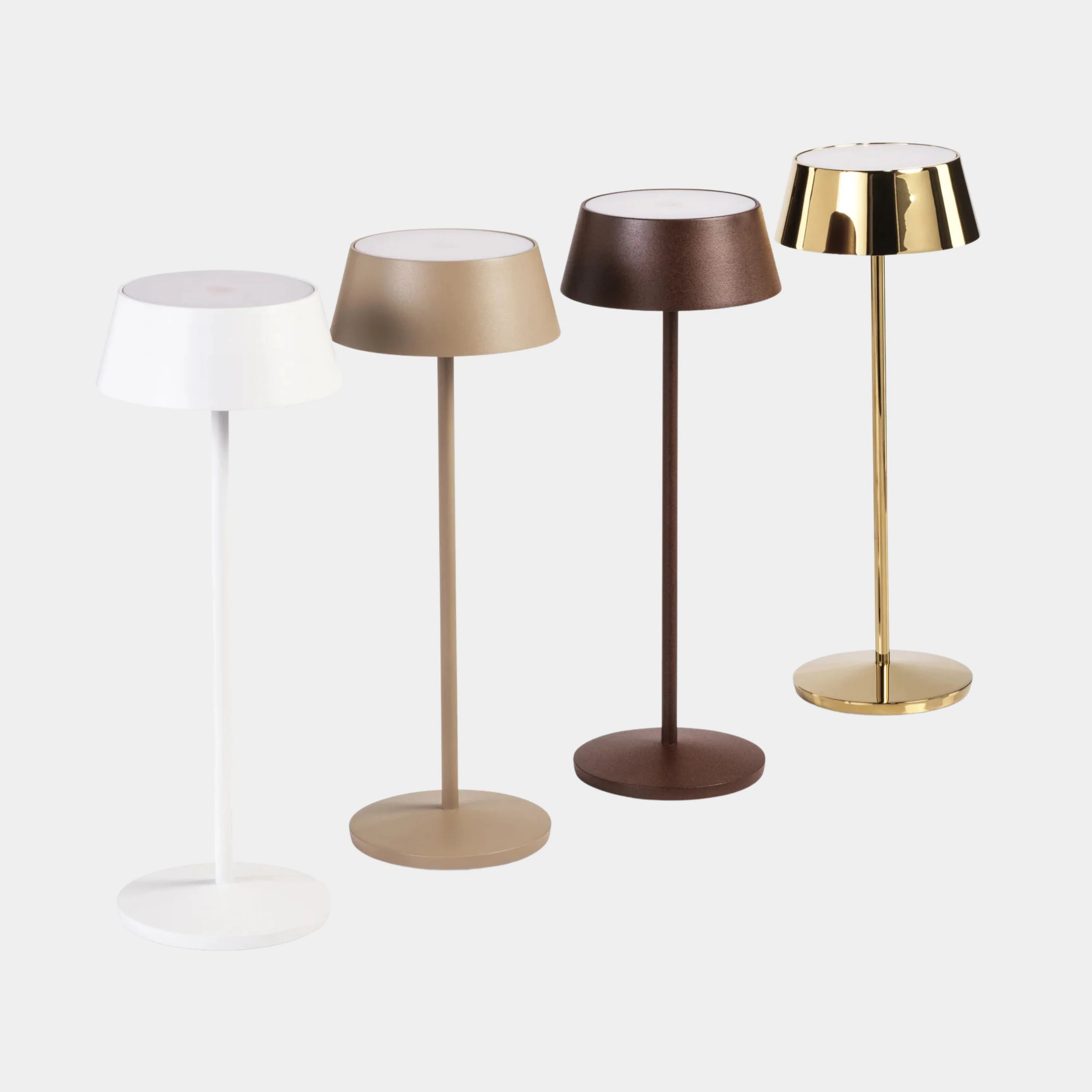 ANDRIA Rechargeable Table Light - Polished Gold - Image 7