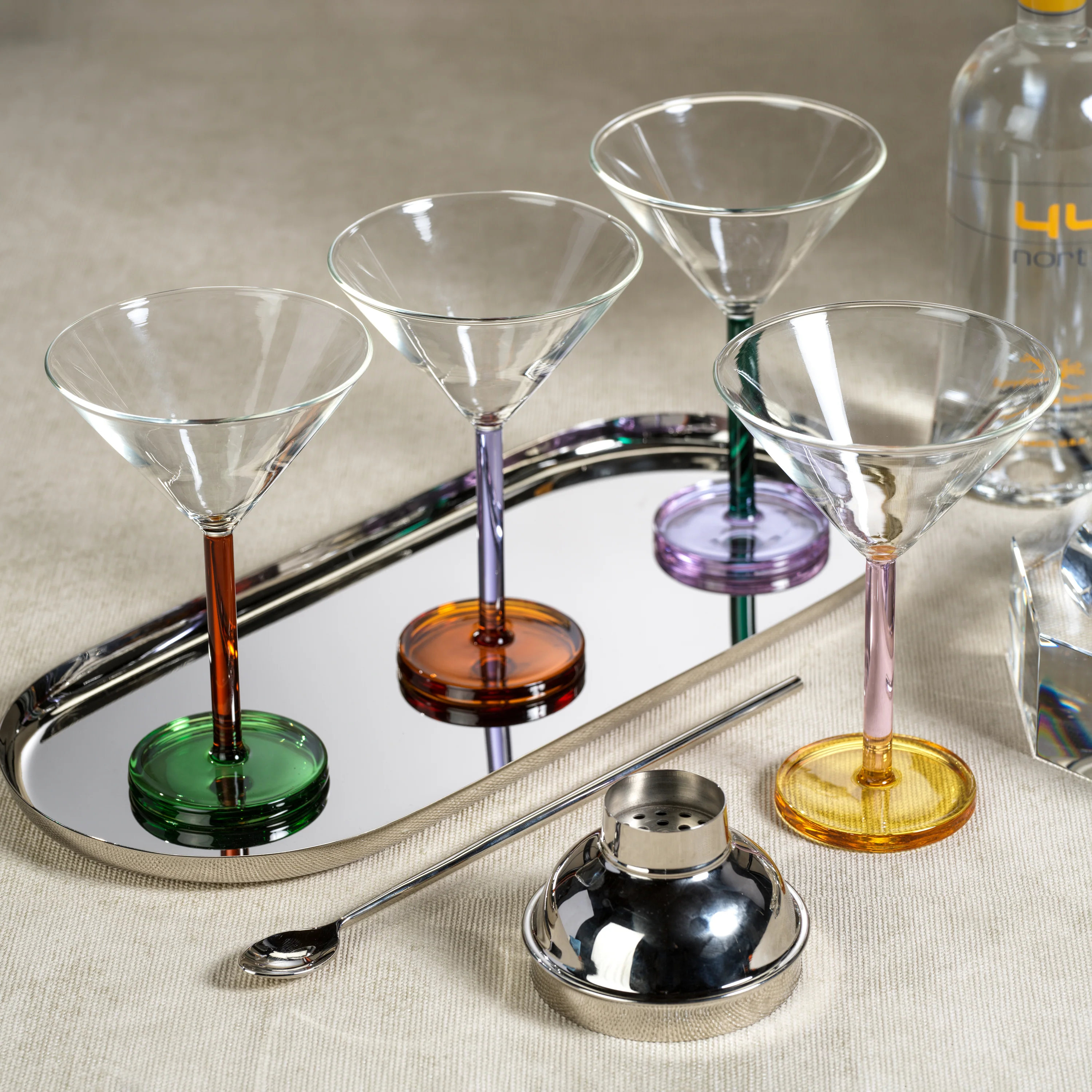 Annabel's Martini Glasses (Set of 4) - Image 4