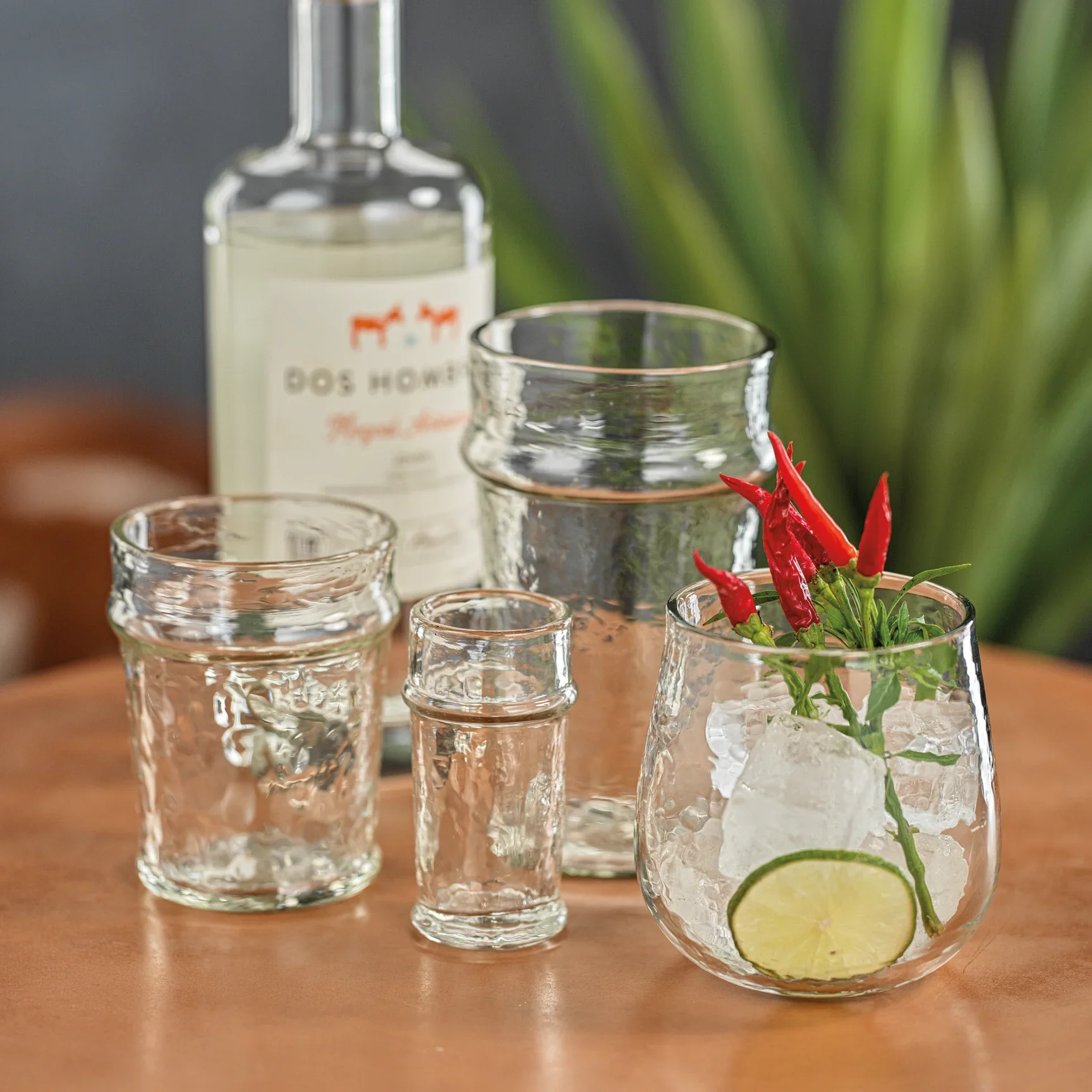 Artisan Hammered Highball Glass (Set of 4)