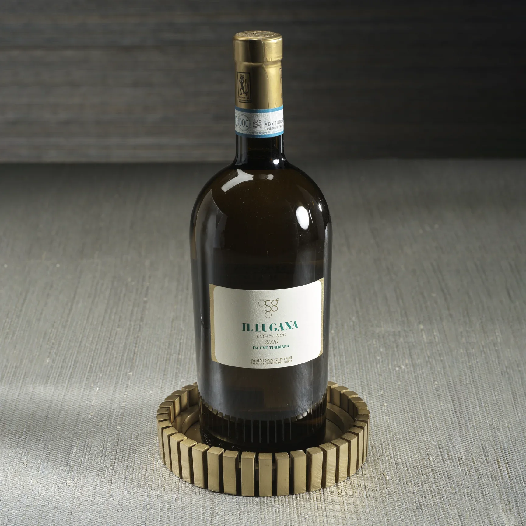 Cirque Metal Wine Bottle Coaster - Image 2