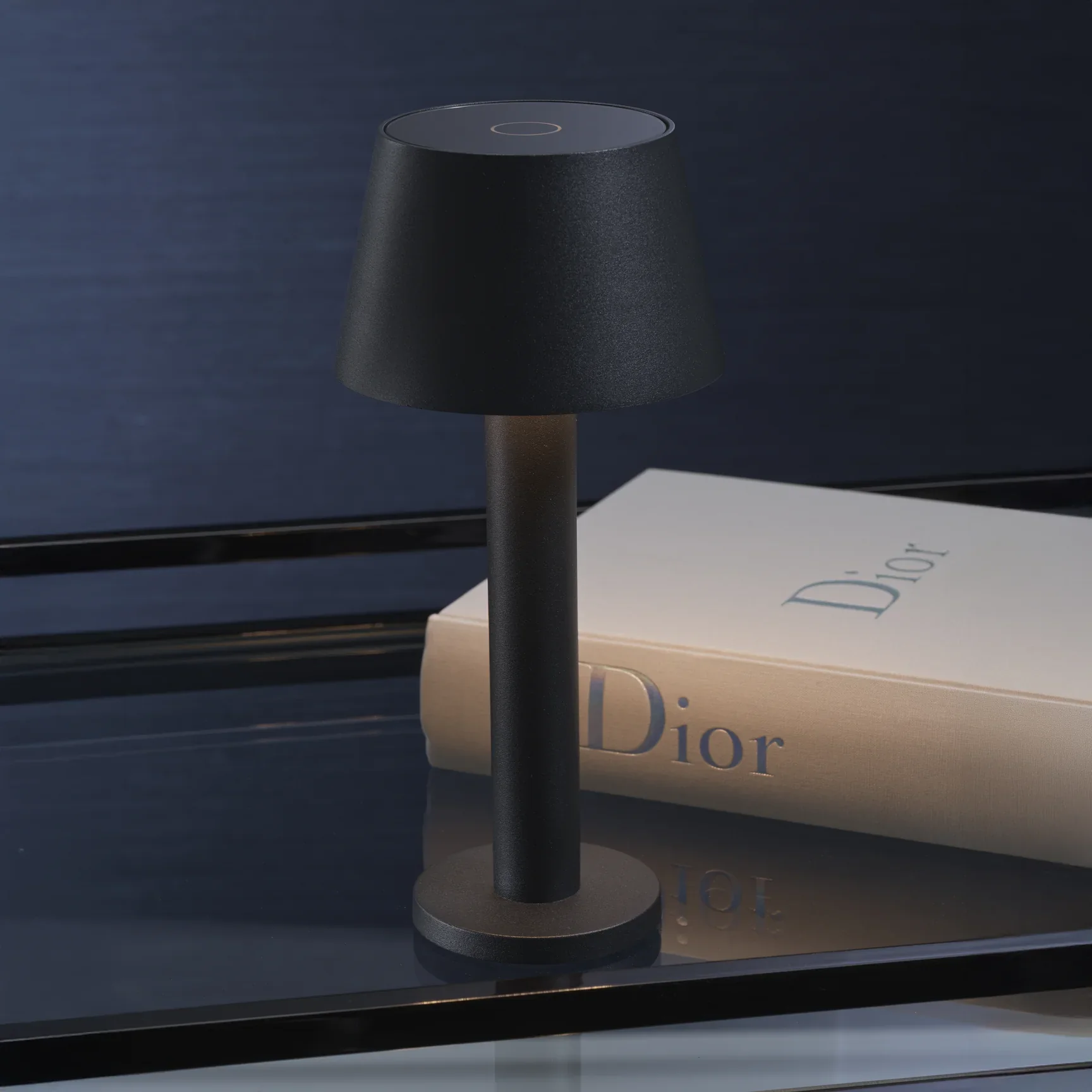 COMO Rechargeable Table Light, Matt Black - Image 8