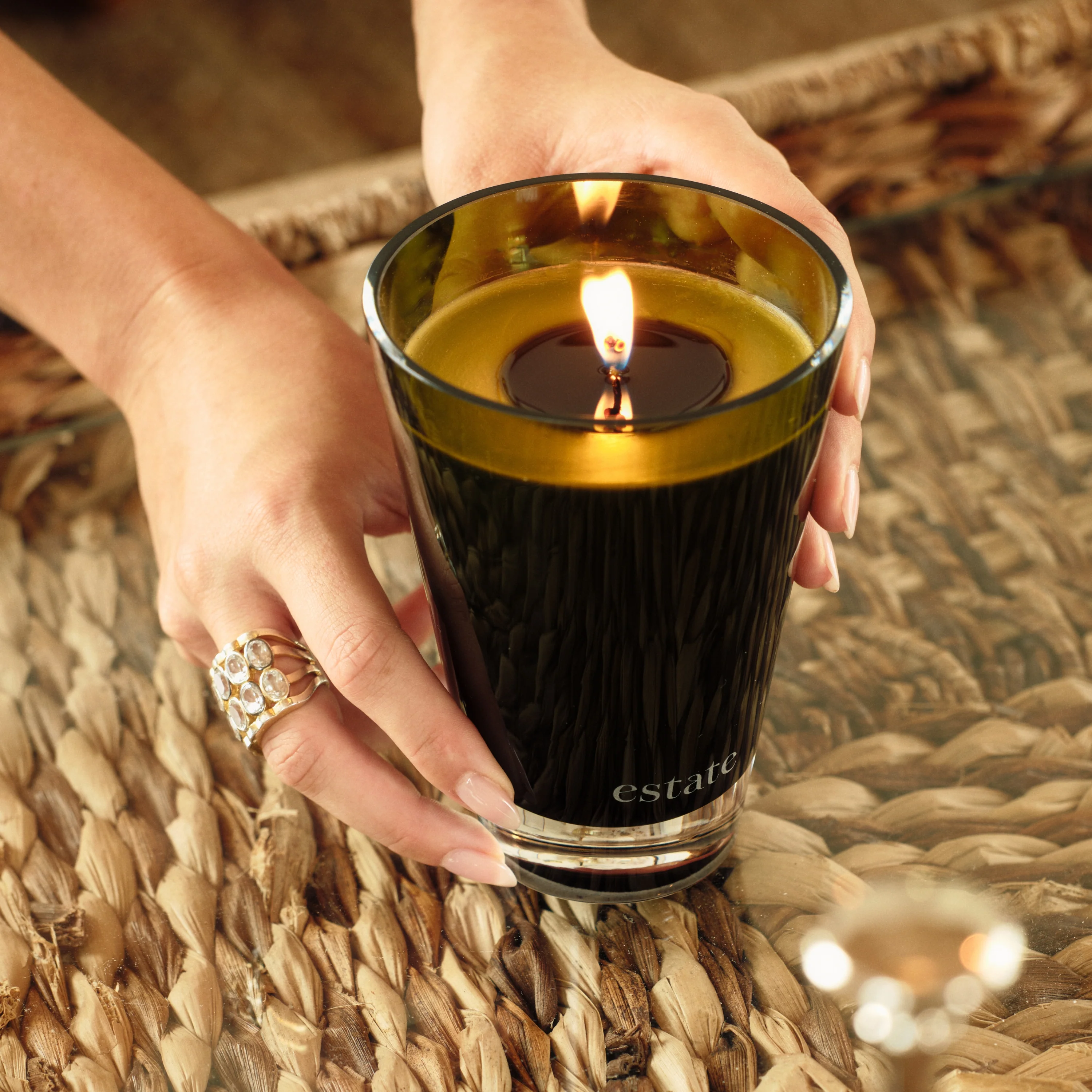 Estate Candle - 10.5 oz, Palm - Image 3