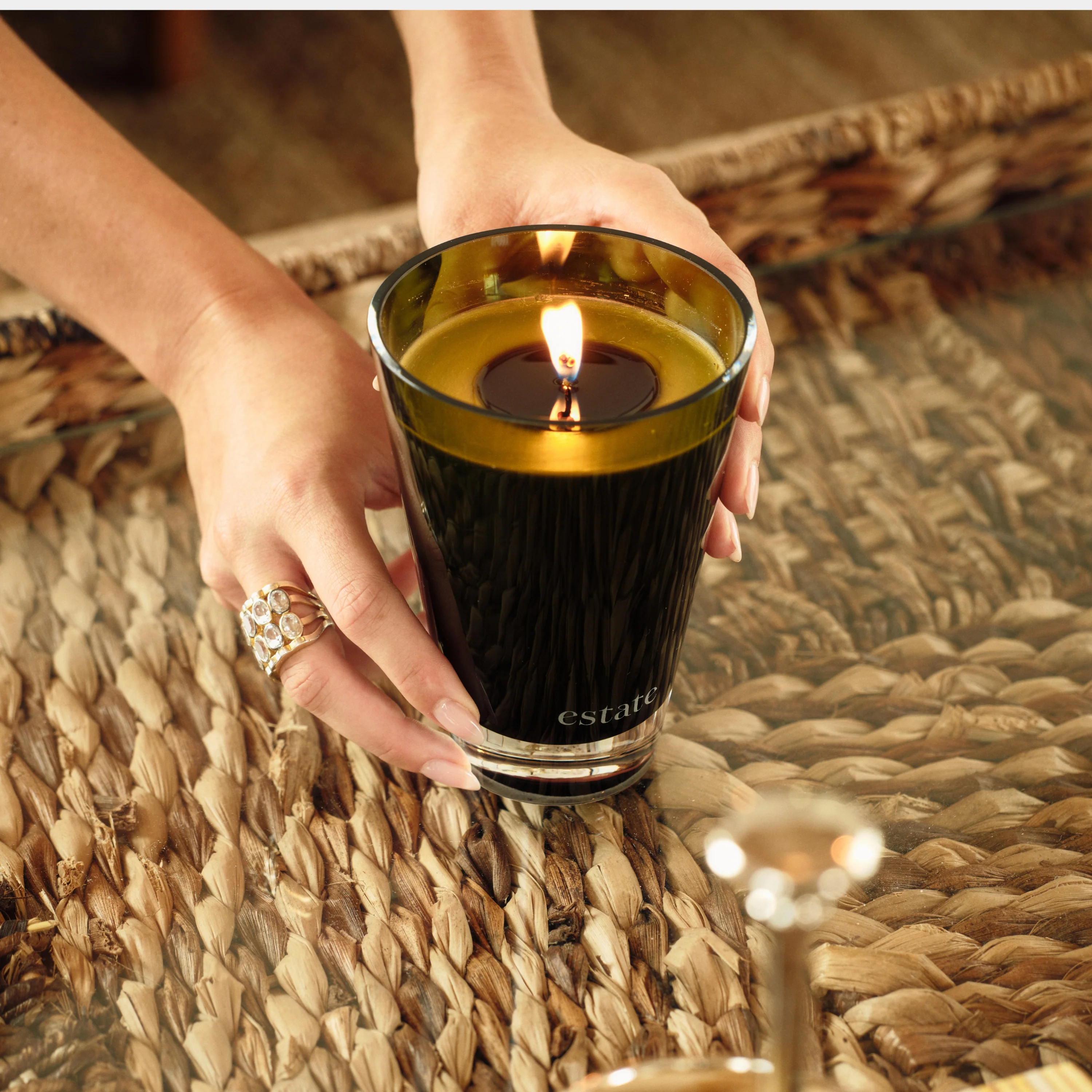Estate Candle - 10.5 oz, Palm - Image 7