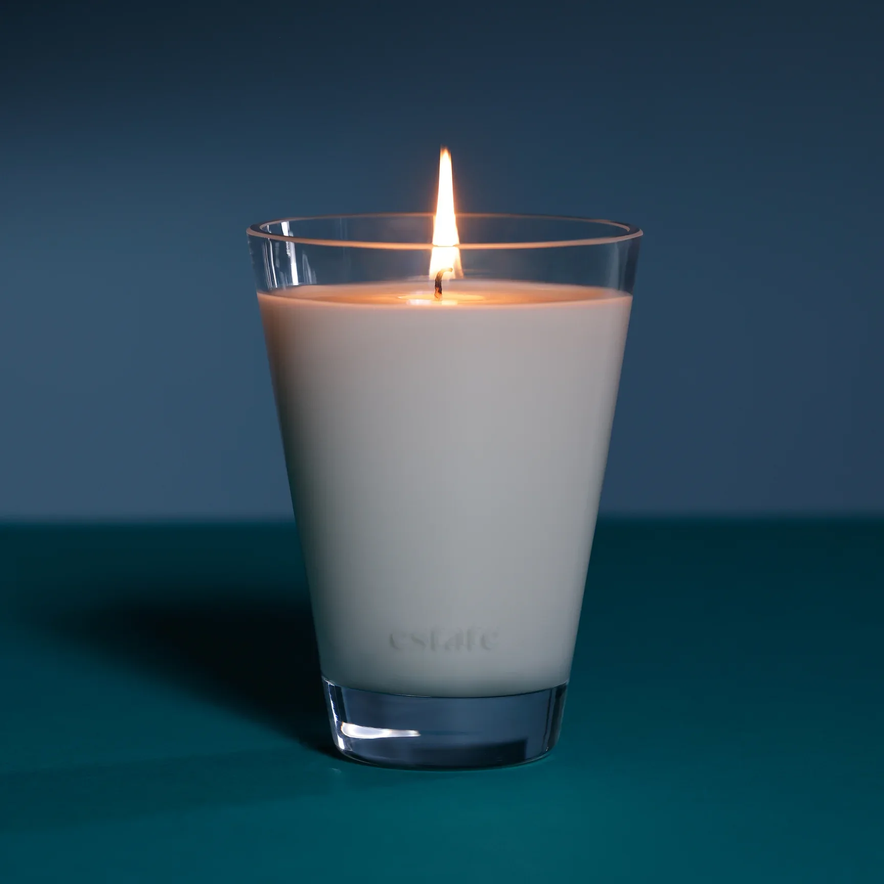 Estate Candle - 10.5 oz, Aqua - Image 2
