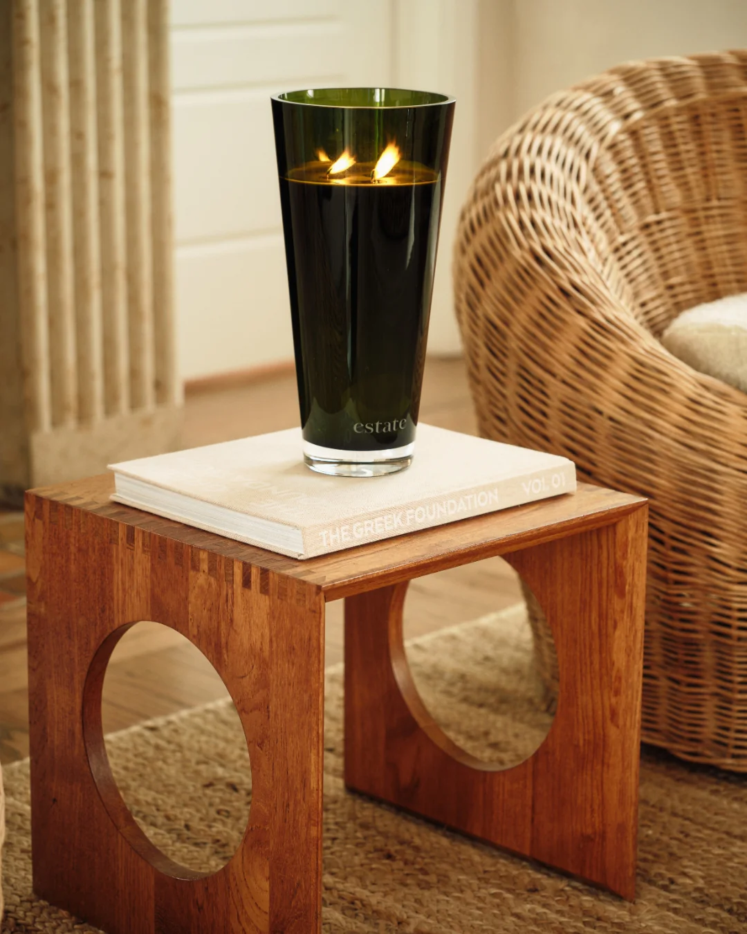 Estate Candle - 57 oz, Palm - Image 2