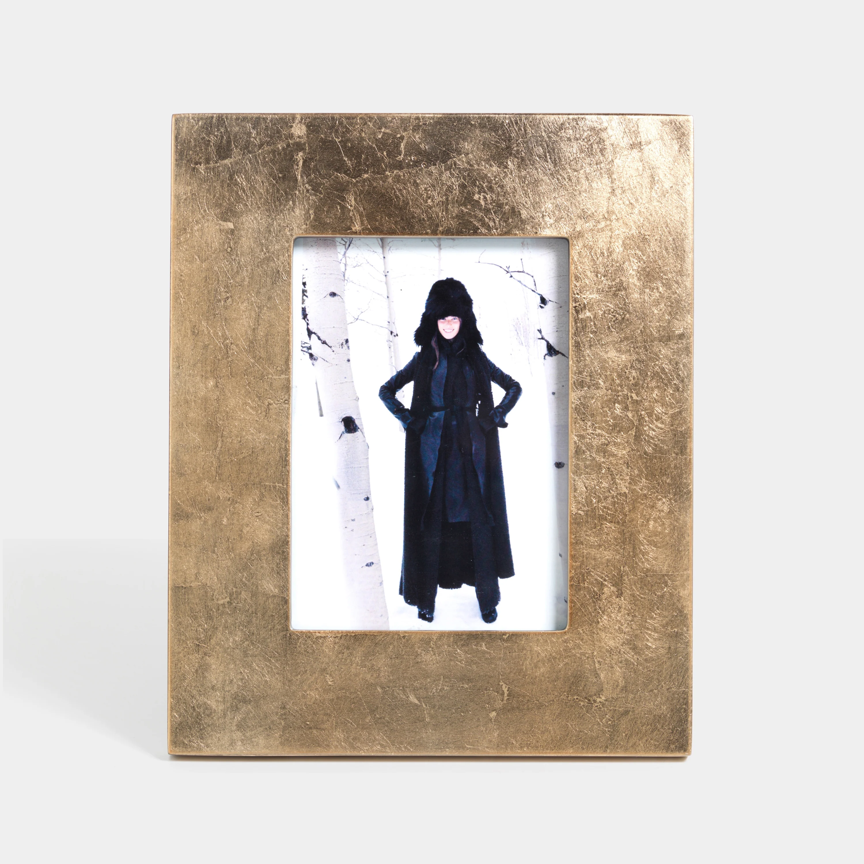 Gold Leaf Photo Frame