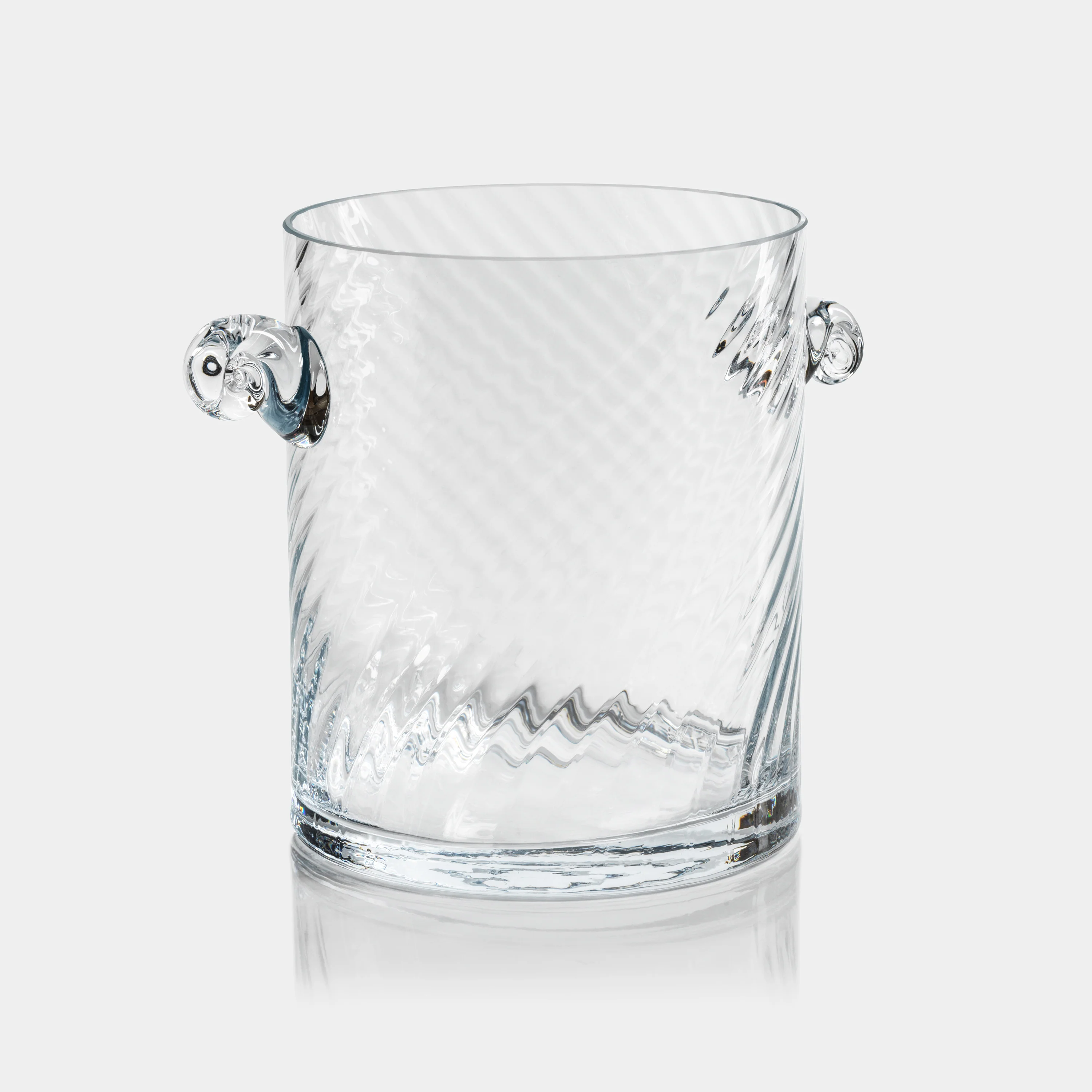 Bagatelle Swirl Glass Ice Bucket - Image 2
