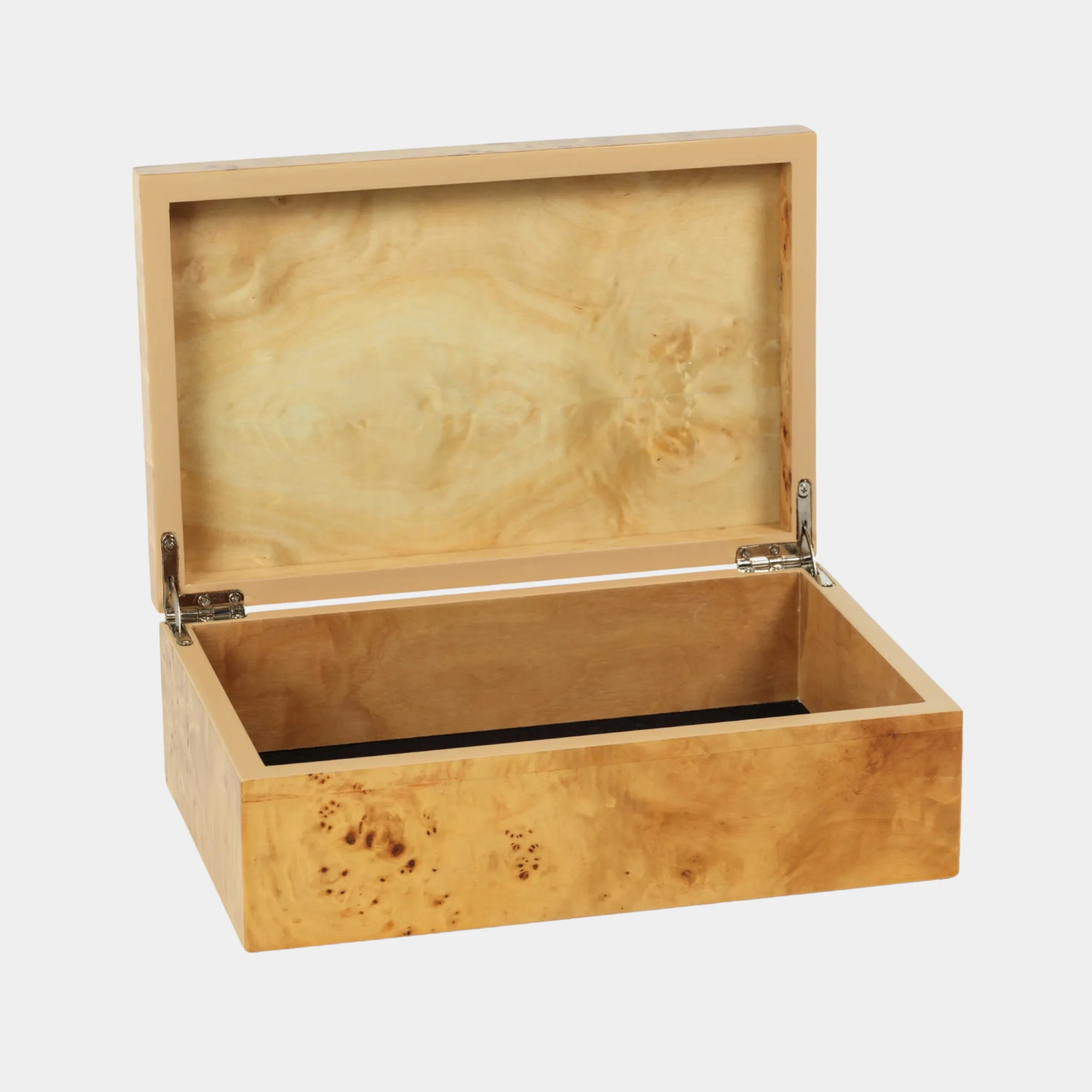 Leiden Burl Wood Design Box, Small - Image 5