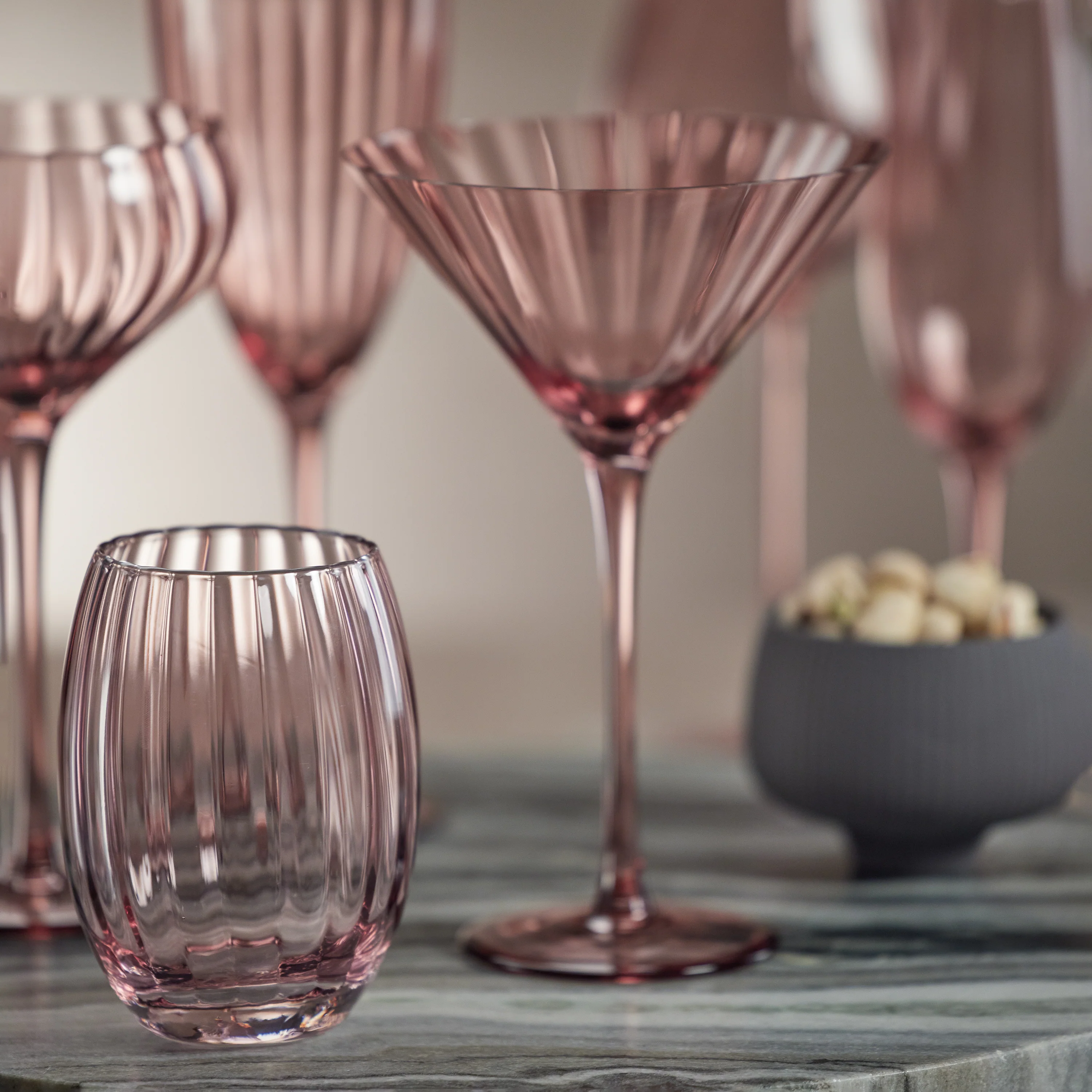 Madeleine Stemless All-Purpose Glasses (Set of 4) - Image 3