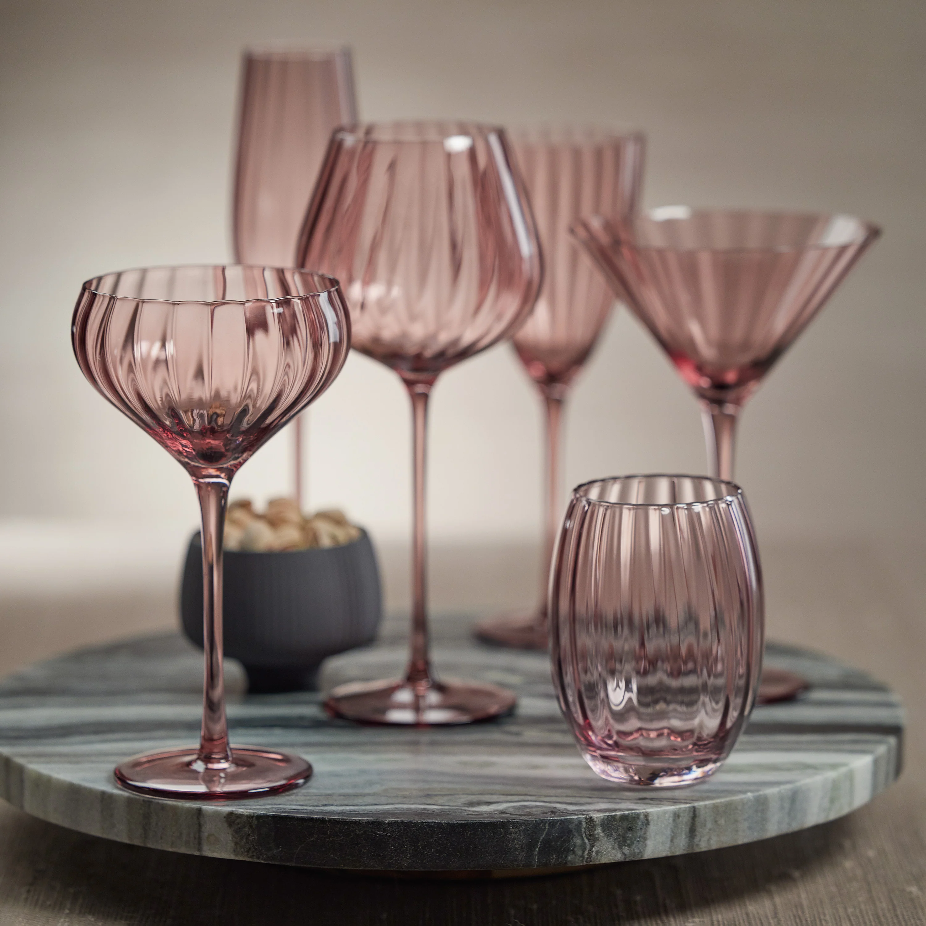 Madeleine Stemless All-Purpose Glasses (Set of 4) - Image 4