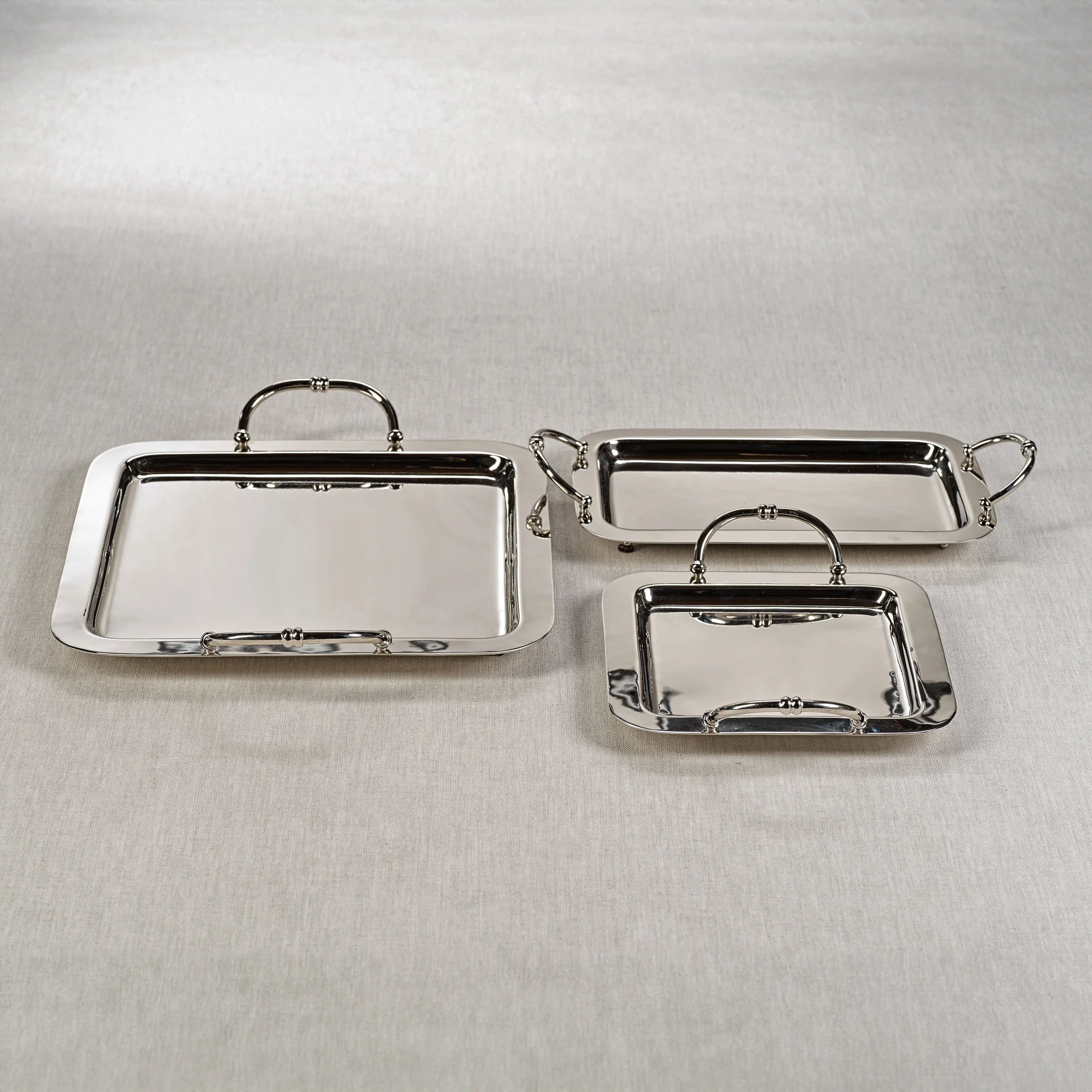 Manetta Steel and Brass Tray - Image 3