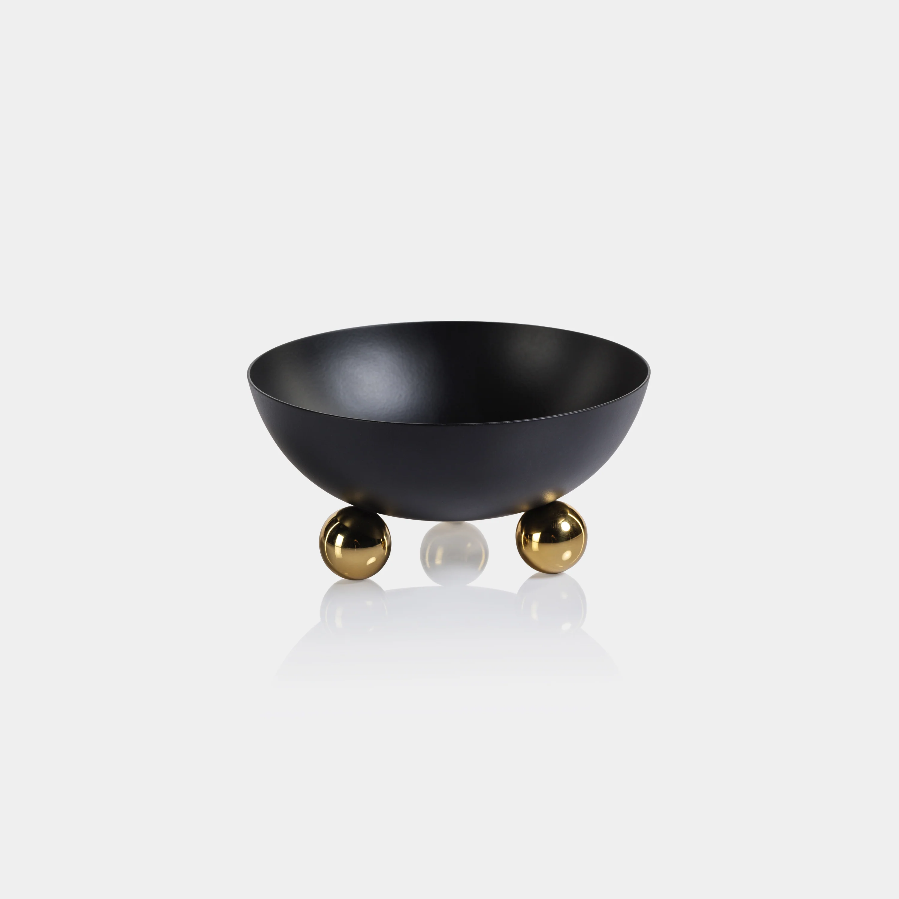 Condiment Bowl with Golden Feet (Set of 2)