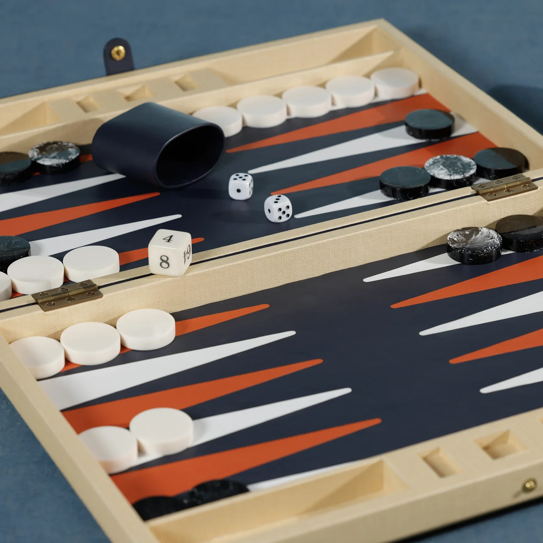 Monaco 19" Backgammon Set - Image 4