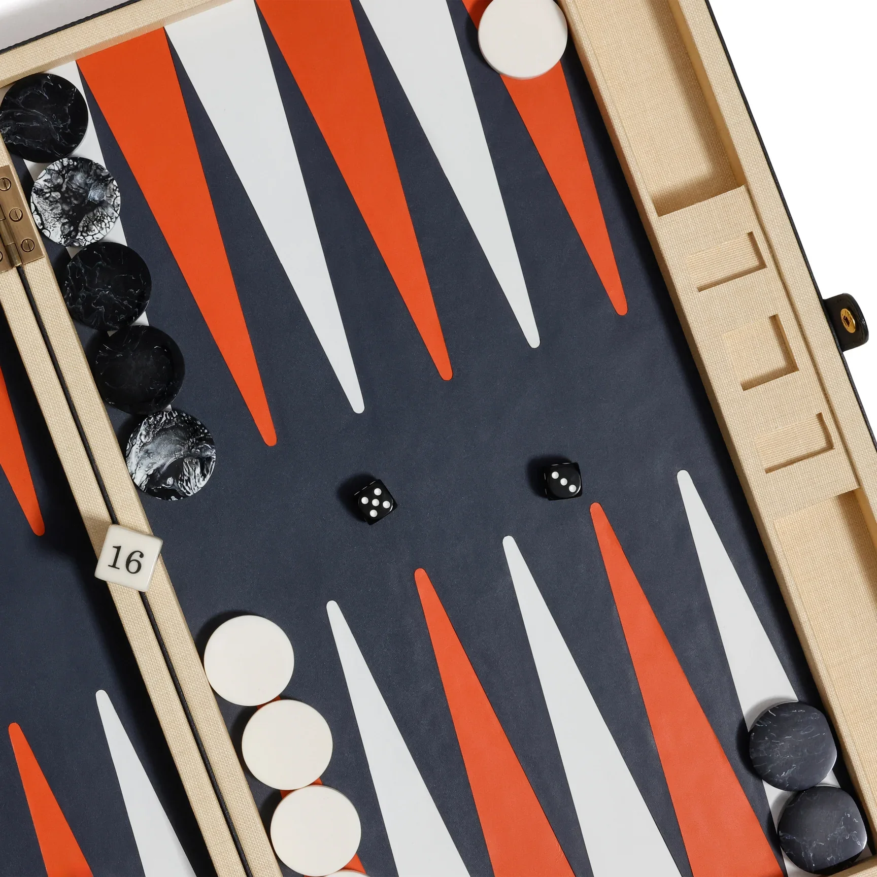 Monaco 19" Backgammon Set - Image 7