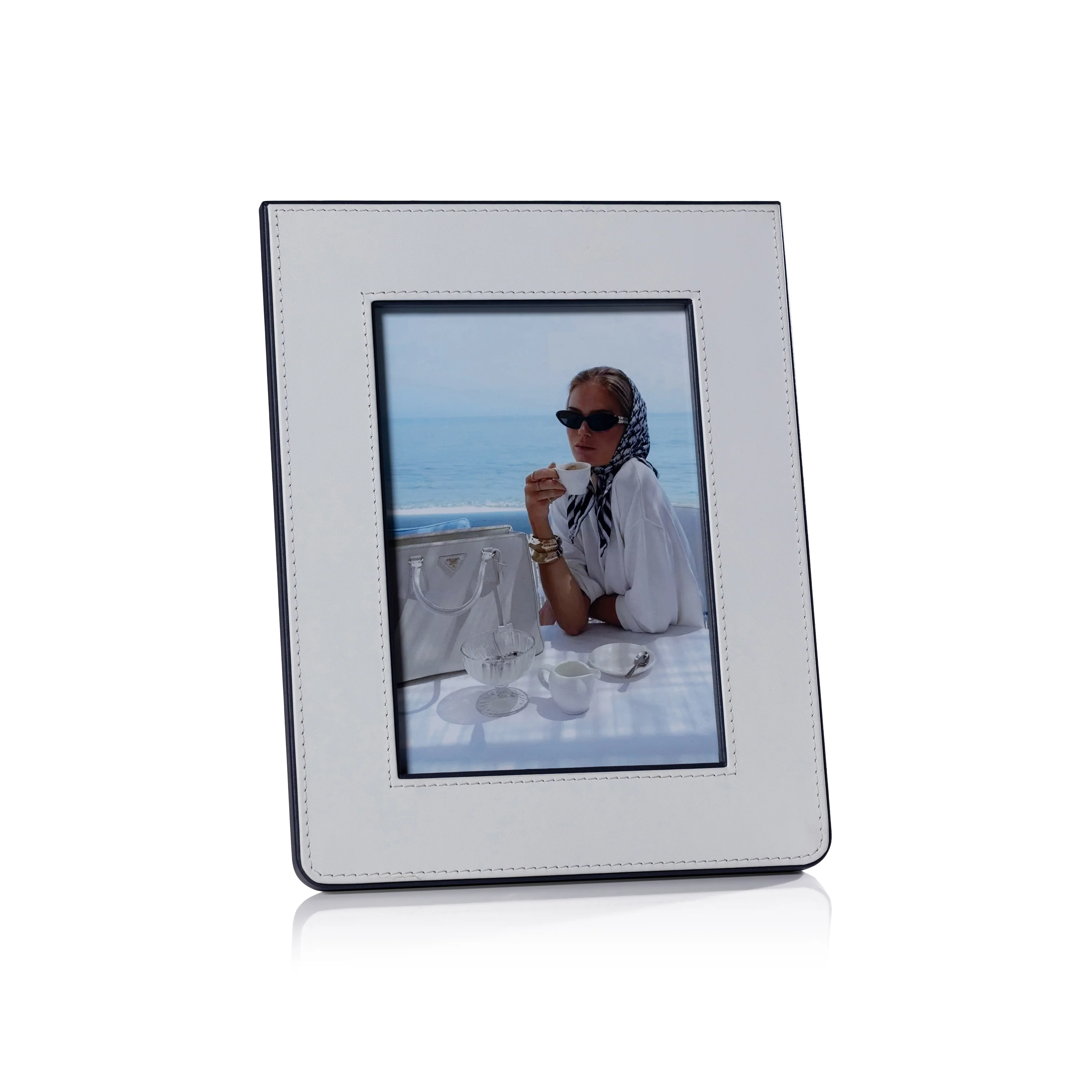 Nappa Leather Photo Frame - Image 2