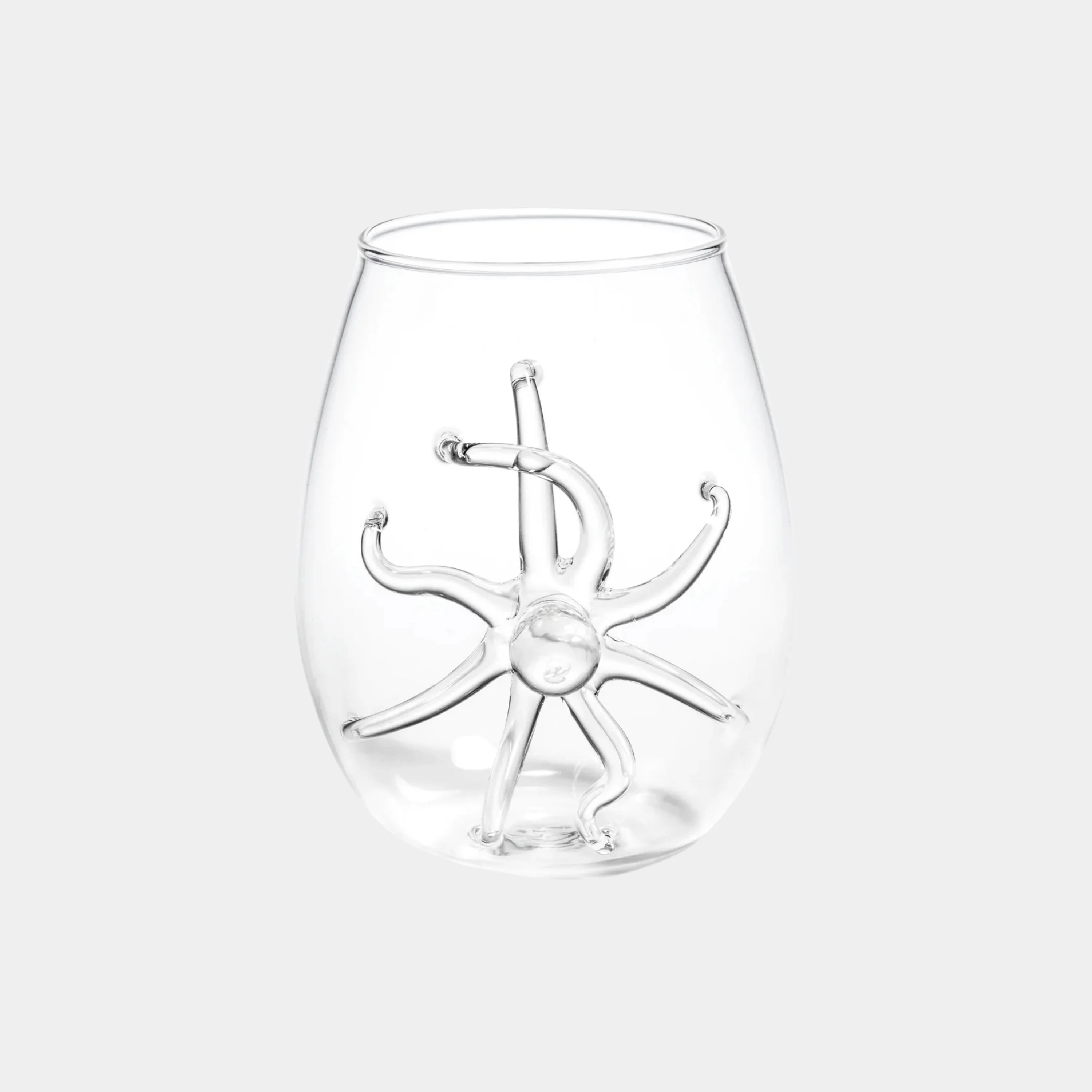 Octopus Stemless Glasses, Set of 6 - Image 2