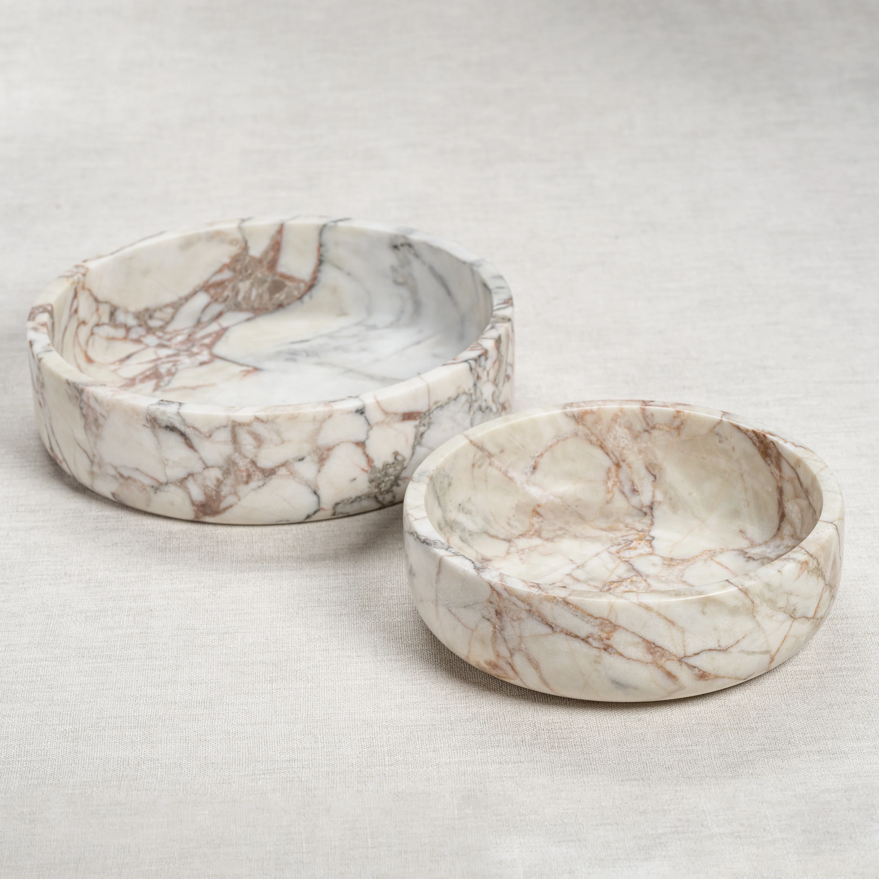 Rosso Verona Matte Marble Bowl - Image 3