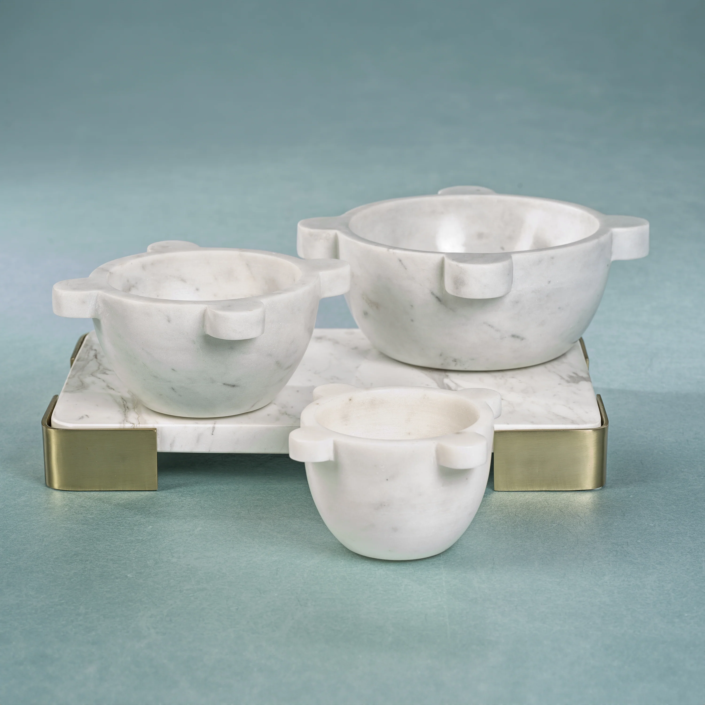 Roma Marble Mortar & Condiment Bowl - Image 6