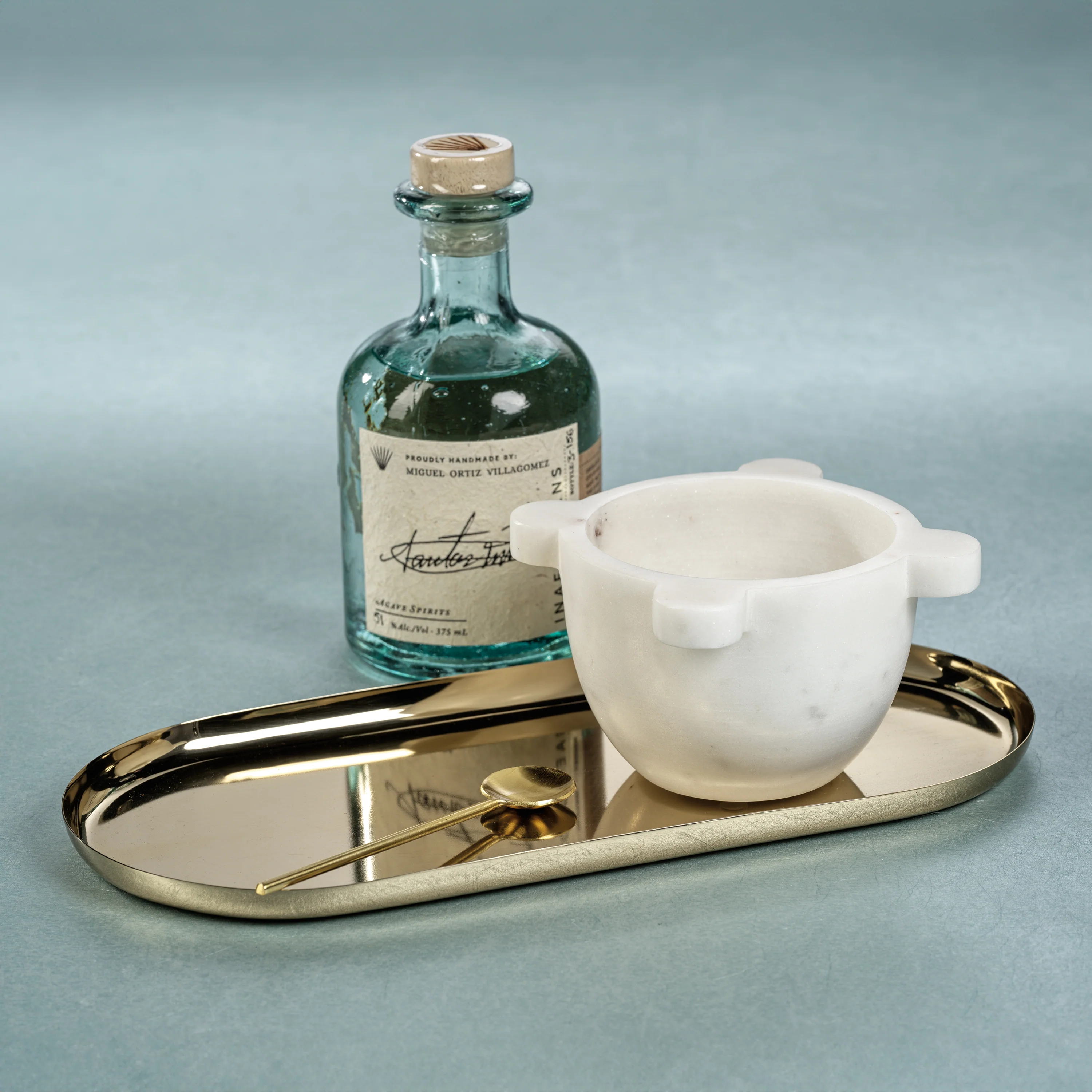 Roma Marble Mortar & Condiment Bowl - Image 7