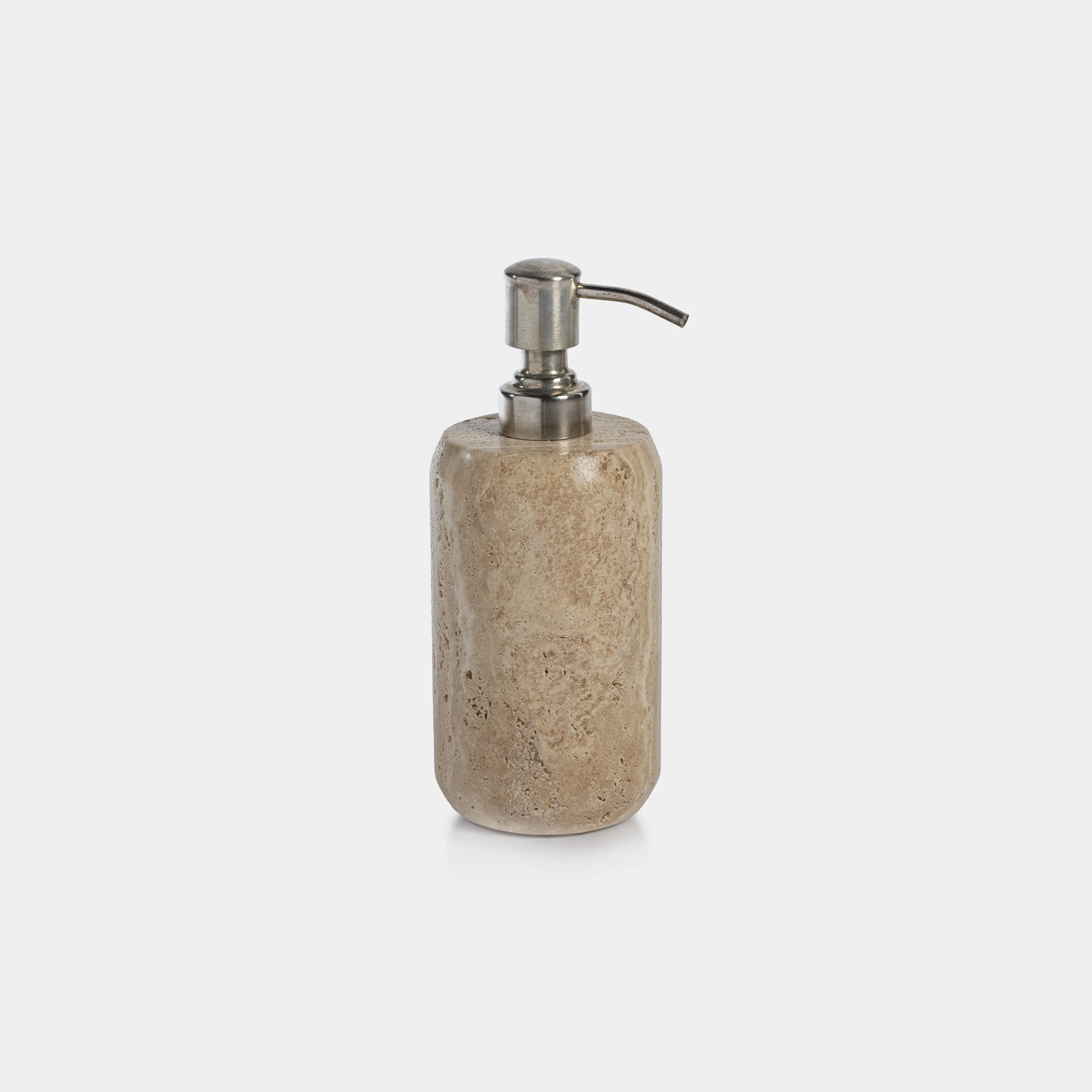 Travertine Marble Soap & Lotion Dispenser - Image 2