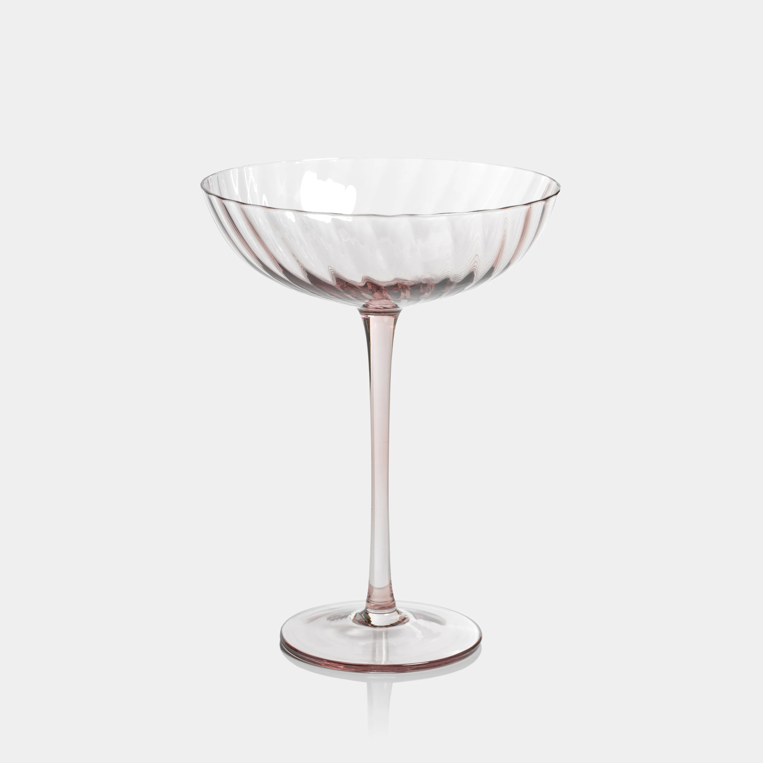 Savoy Optic Swirl Cocktail Glasses (Set of 4)