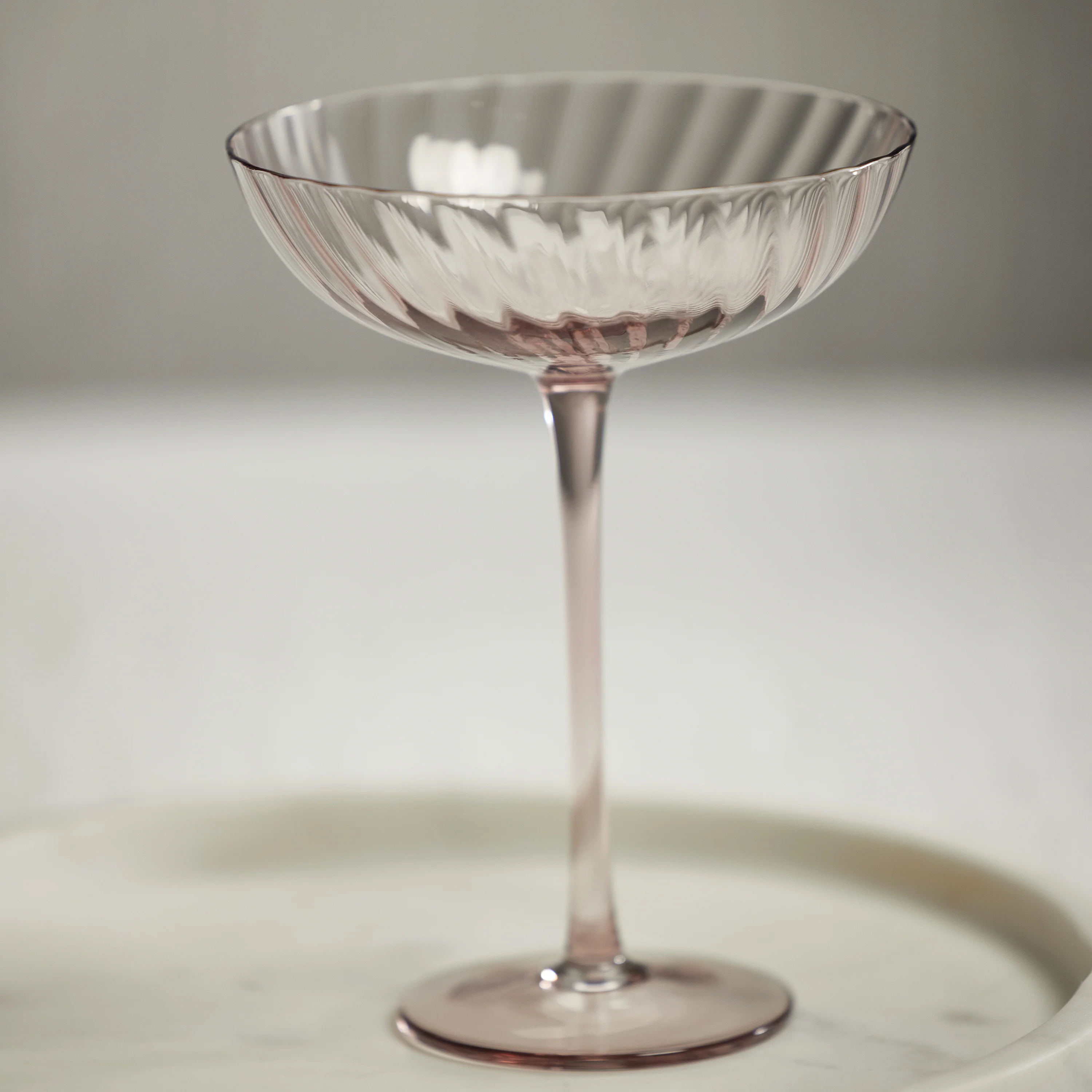 Savoy Optic Swirl Cocktail Glasses (Set of 4) - Image 3