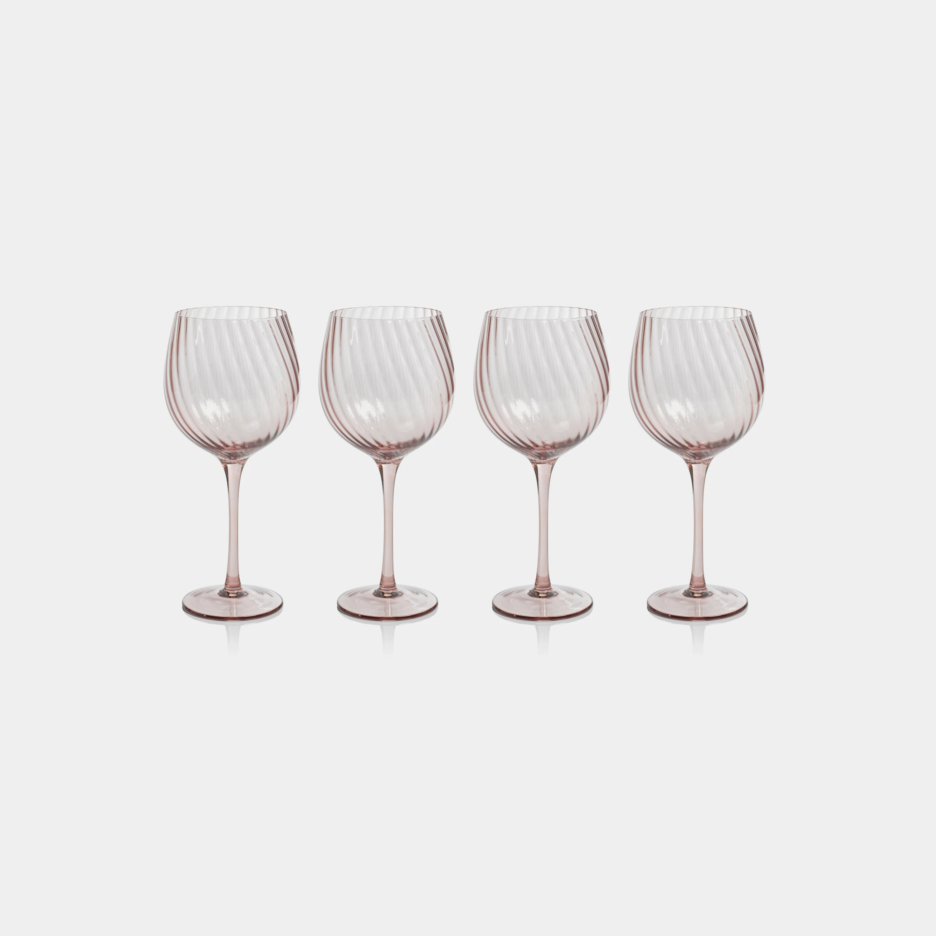 Savoy Optic Swirl Red Wine Glasses (Set of 4) - Image 2