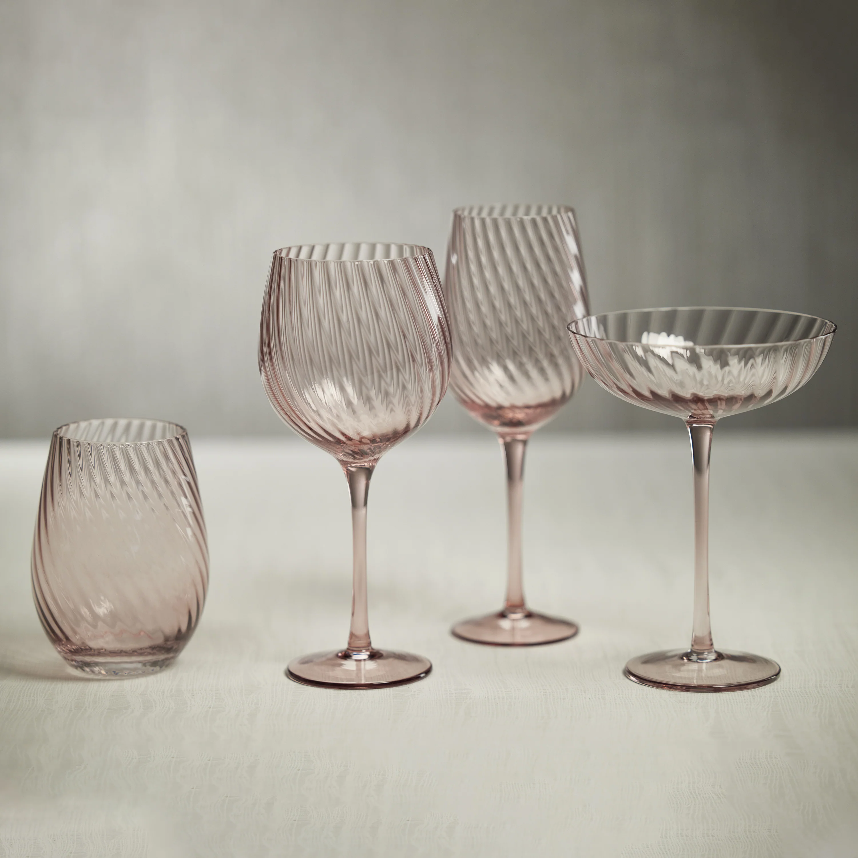 Savoy Optic Swirl Red Wine Glasses (Set of 4) - Image 3