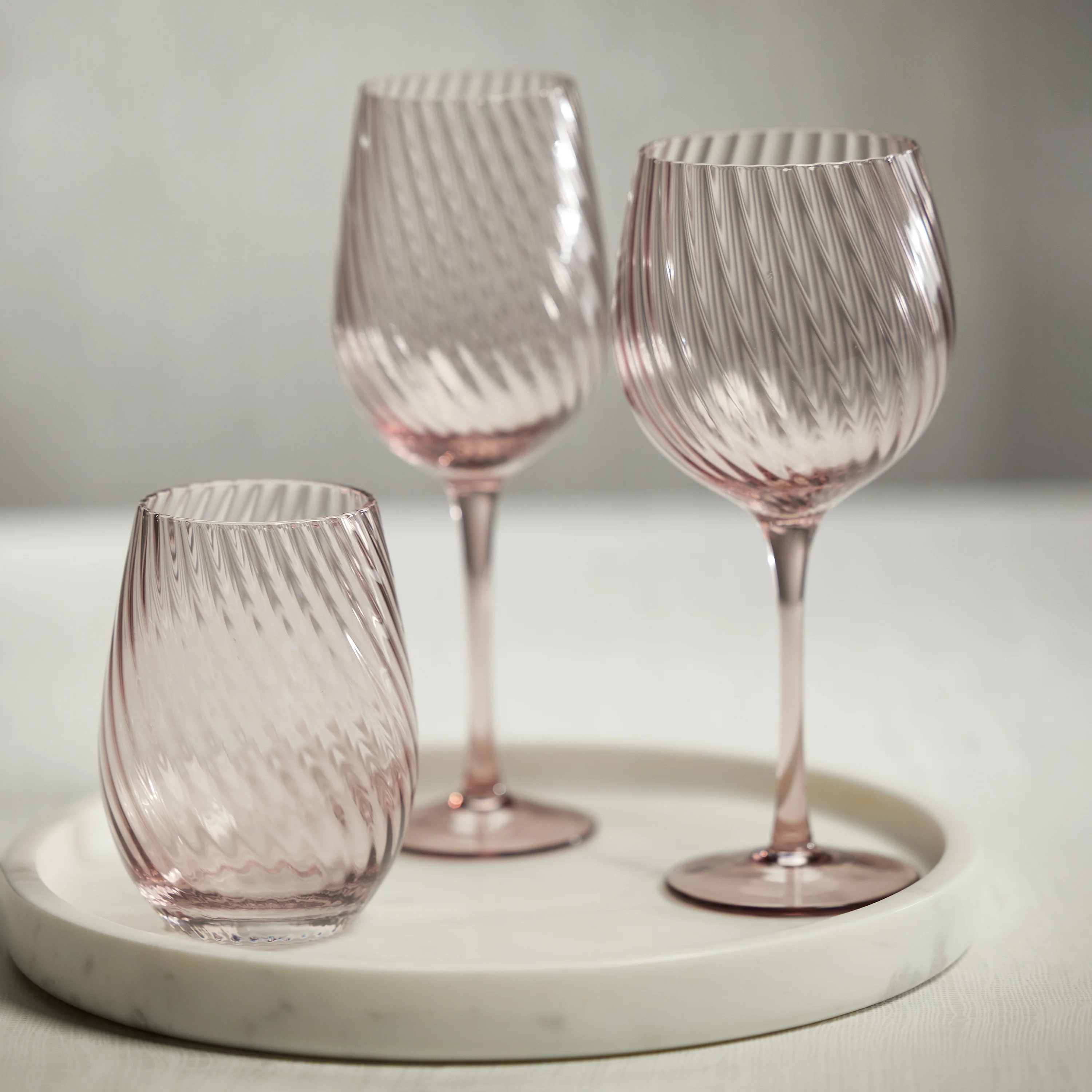 Savoy Optic Swirl Red Wine Glasses (Set of 4) - Image 4
