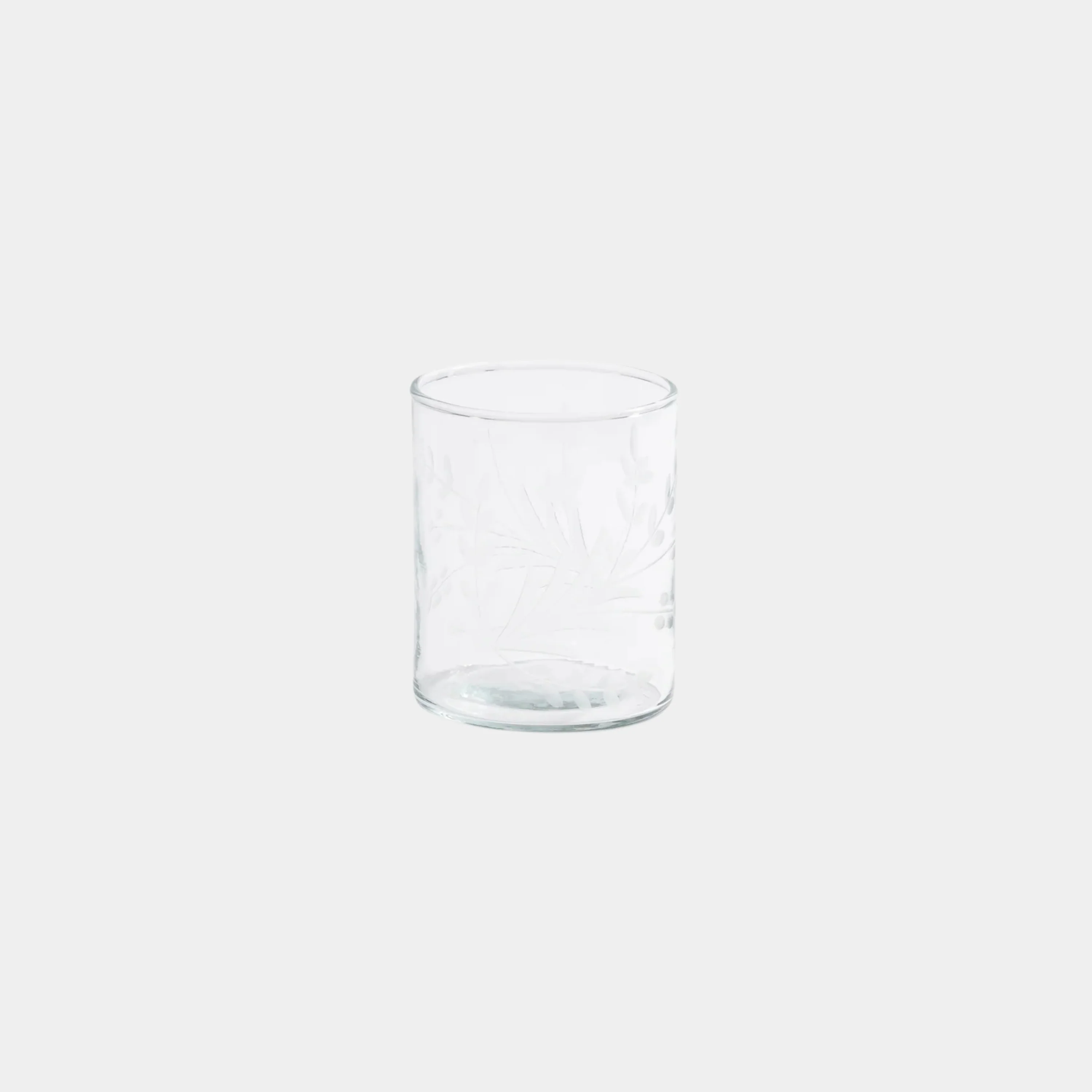 Shiraz Tumblers (Set of 6) - Etched Flower Design - Image 4