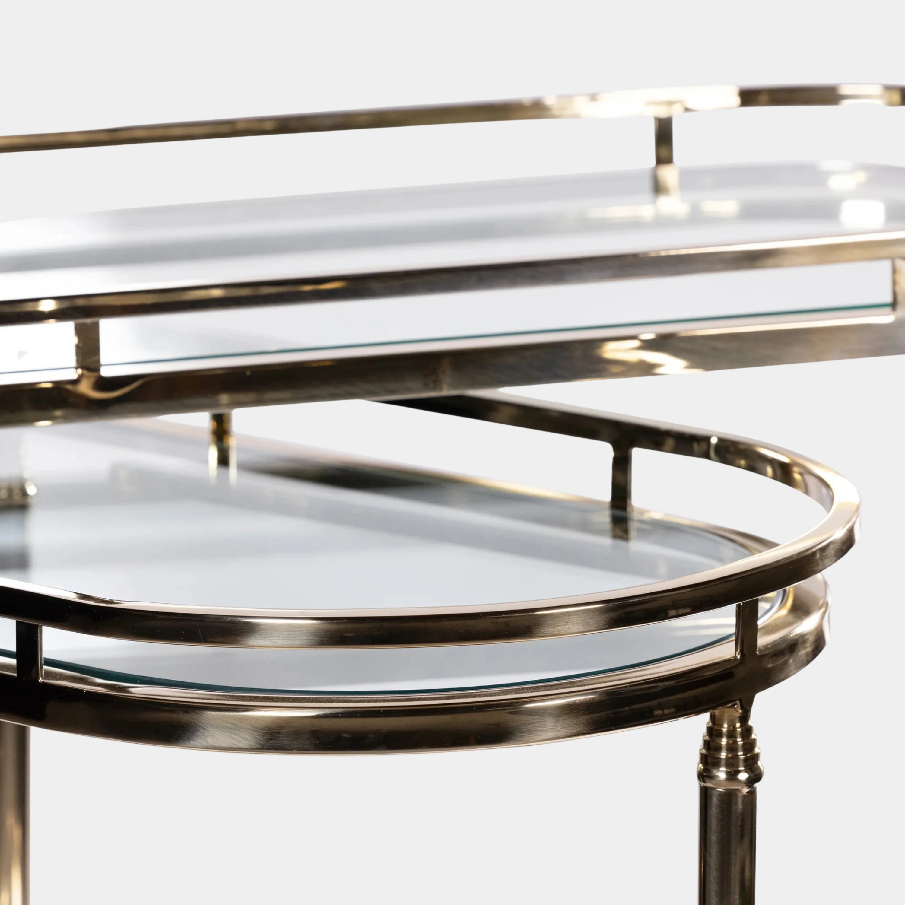 Spiga Gold Bar Cart *COMPLIMENTARY SHIPPING* - Image 4