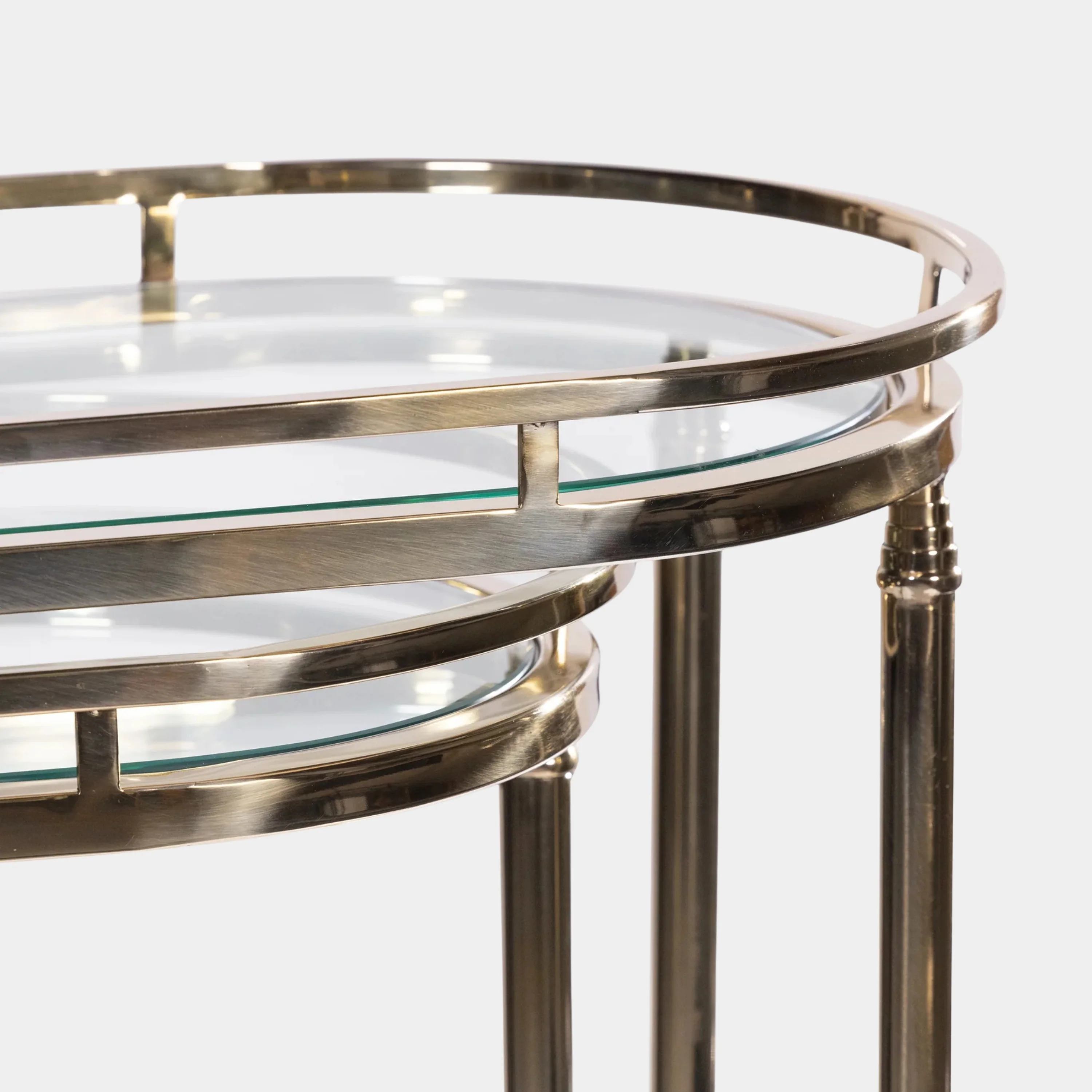 Spiga Gold Bar Cart *COMPLIMENTARY SHIPPING* - Image 5