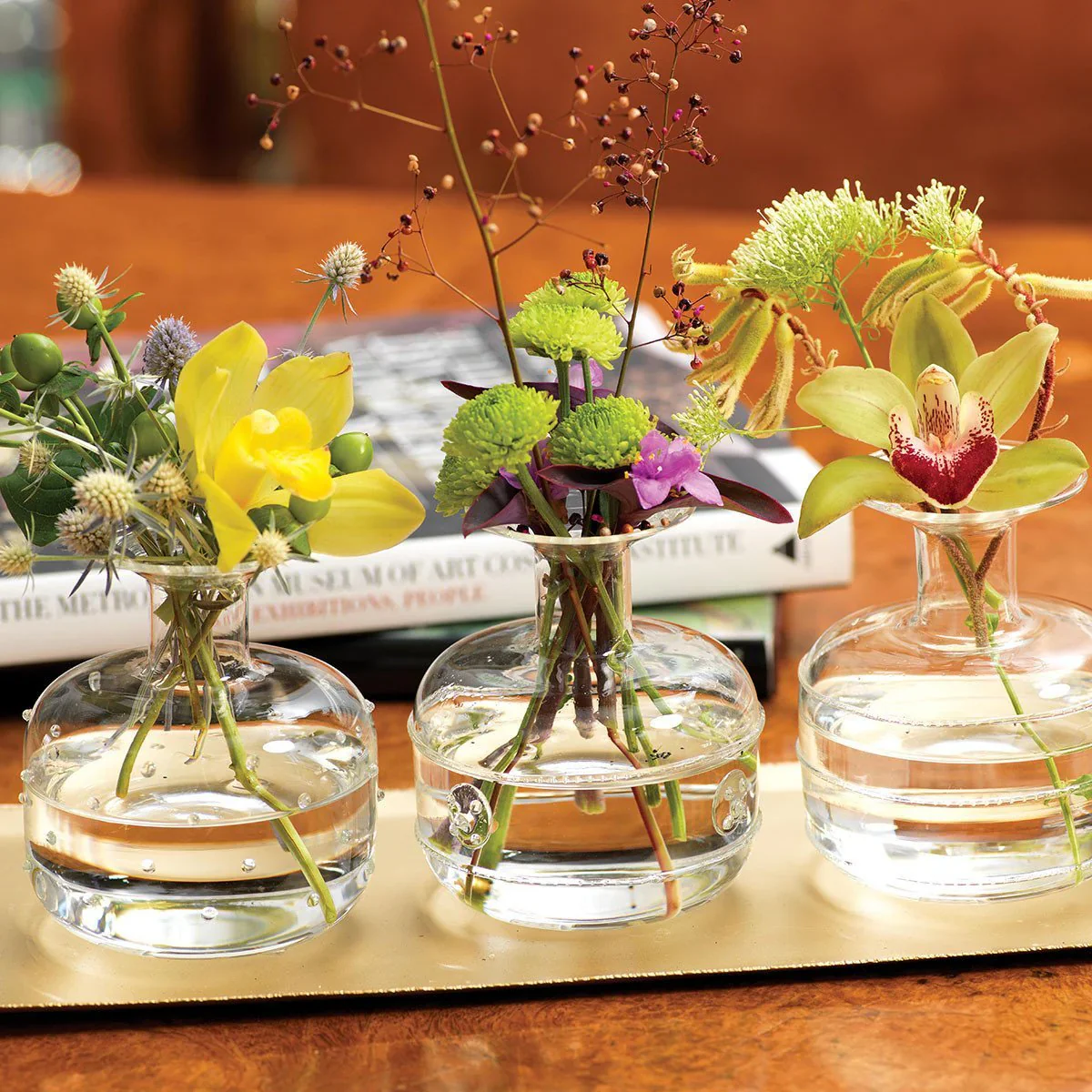 Unique Glass Vases (Set of 3) - Image 2