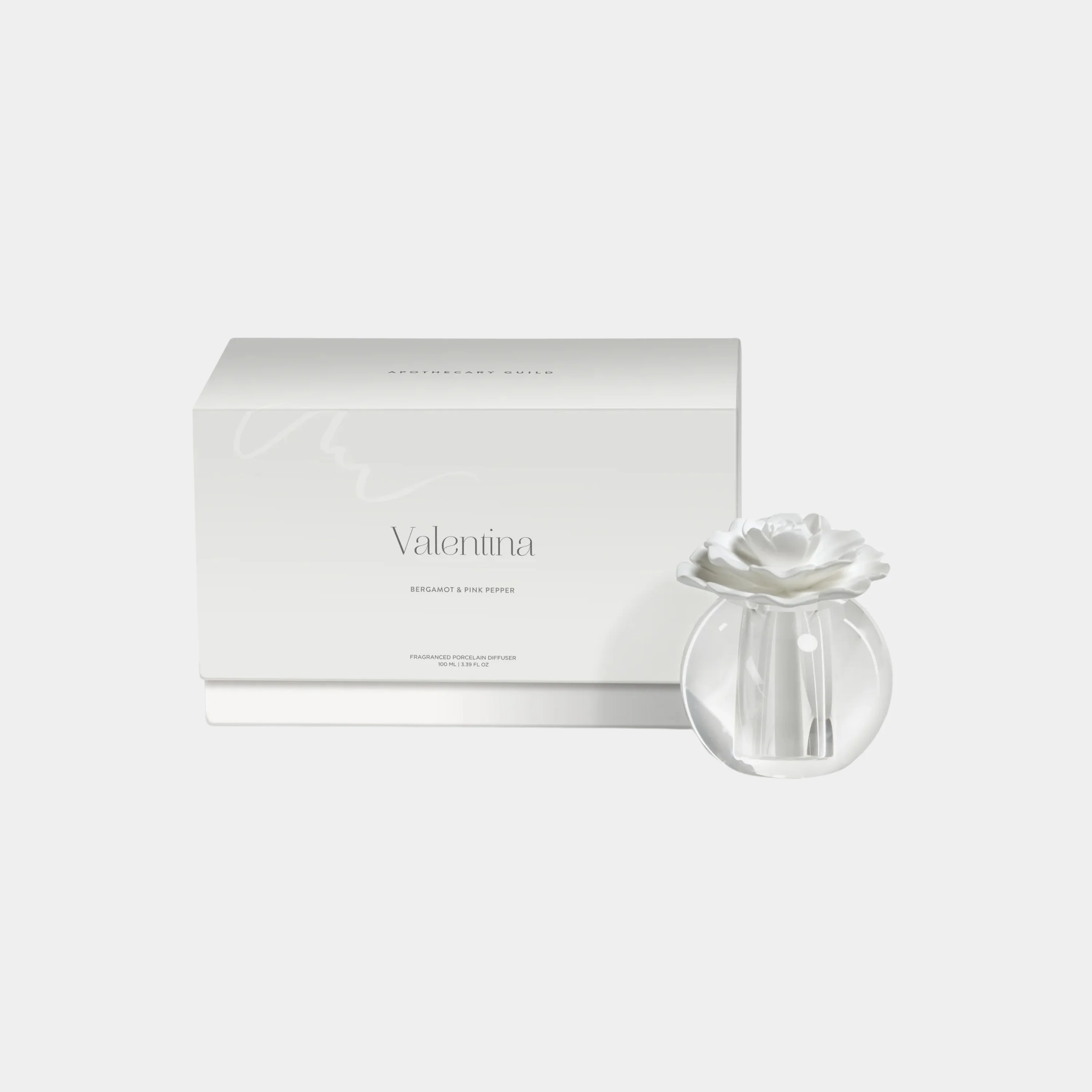 Valentina Crystal Ball Diffuser, Bergamot & Pink Pepper