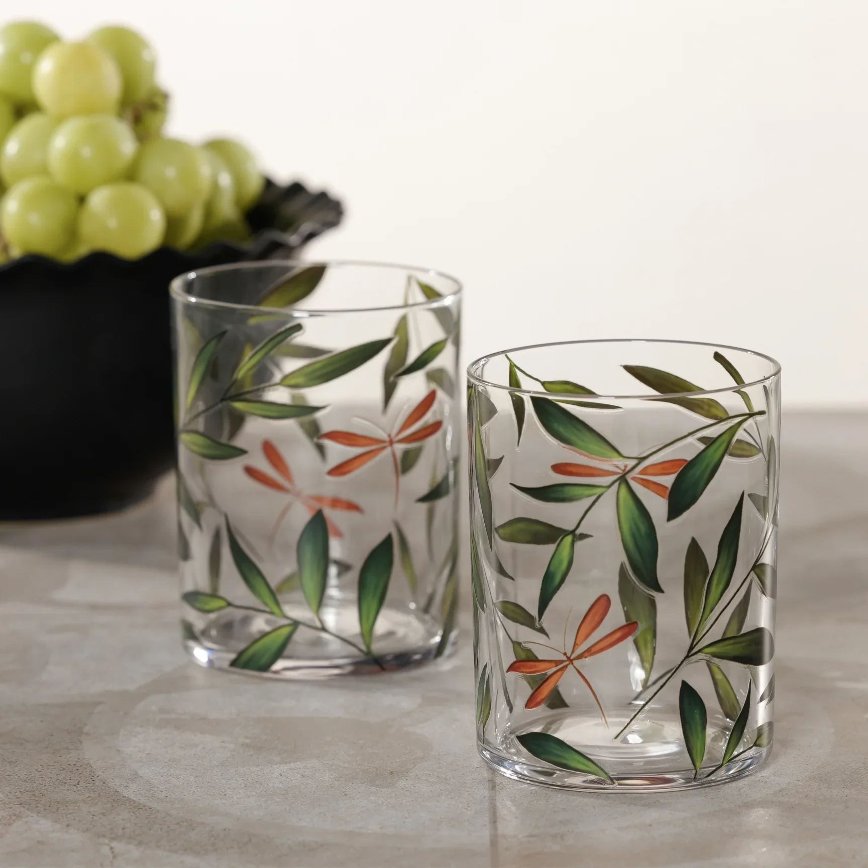 Whispering Leaves & Dragonfly Tumblers (Set of 6) - Image 3