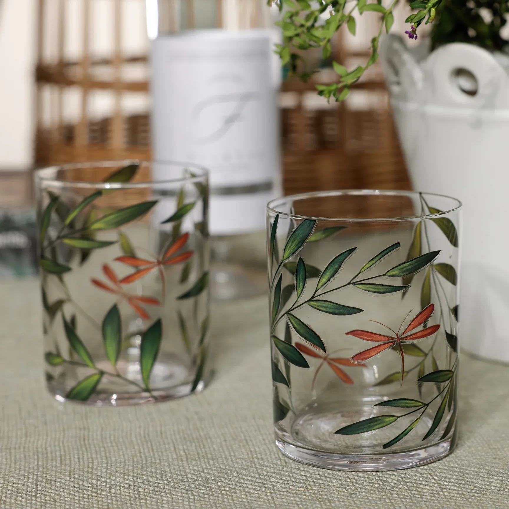 Whispering Leaves & Dragonfly Tumblers (Set of 6) - Image 4